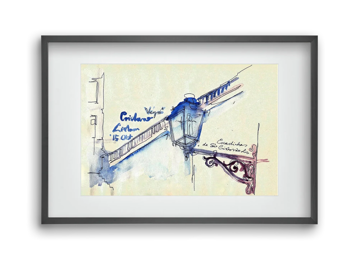 LISBON AQUARELLE NO.17 - artbridge