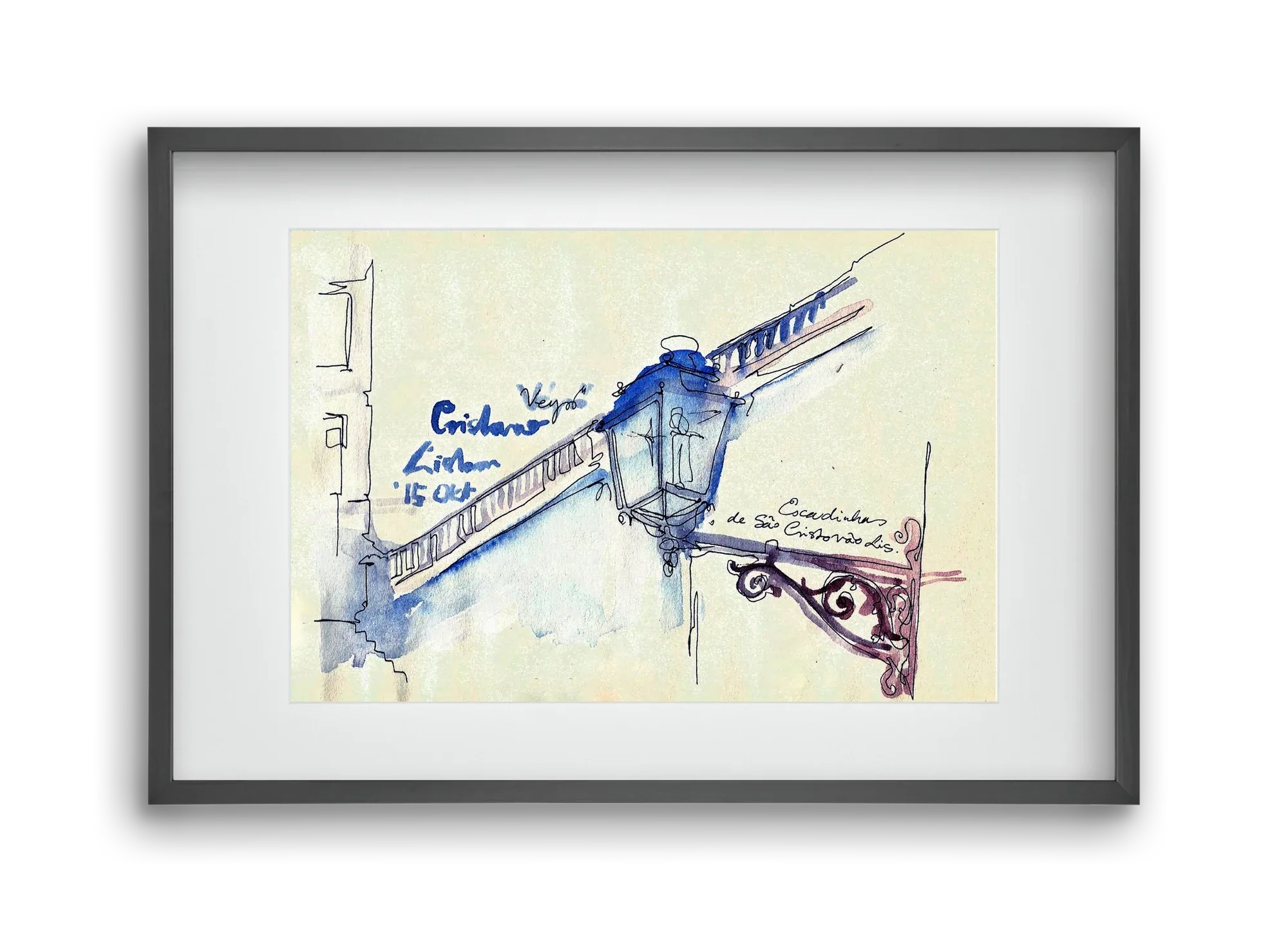 LISBON AQUARELLE NO.17 - artbridge