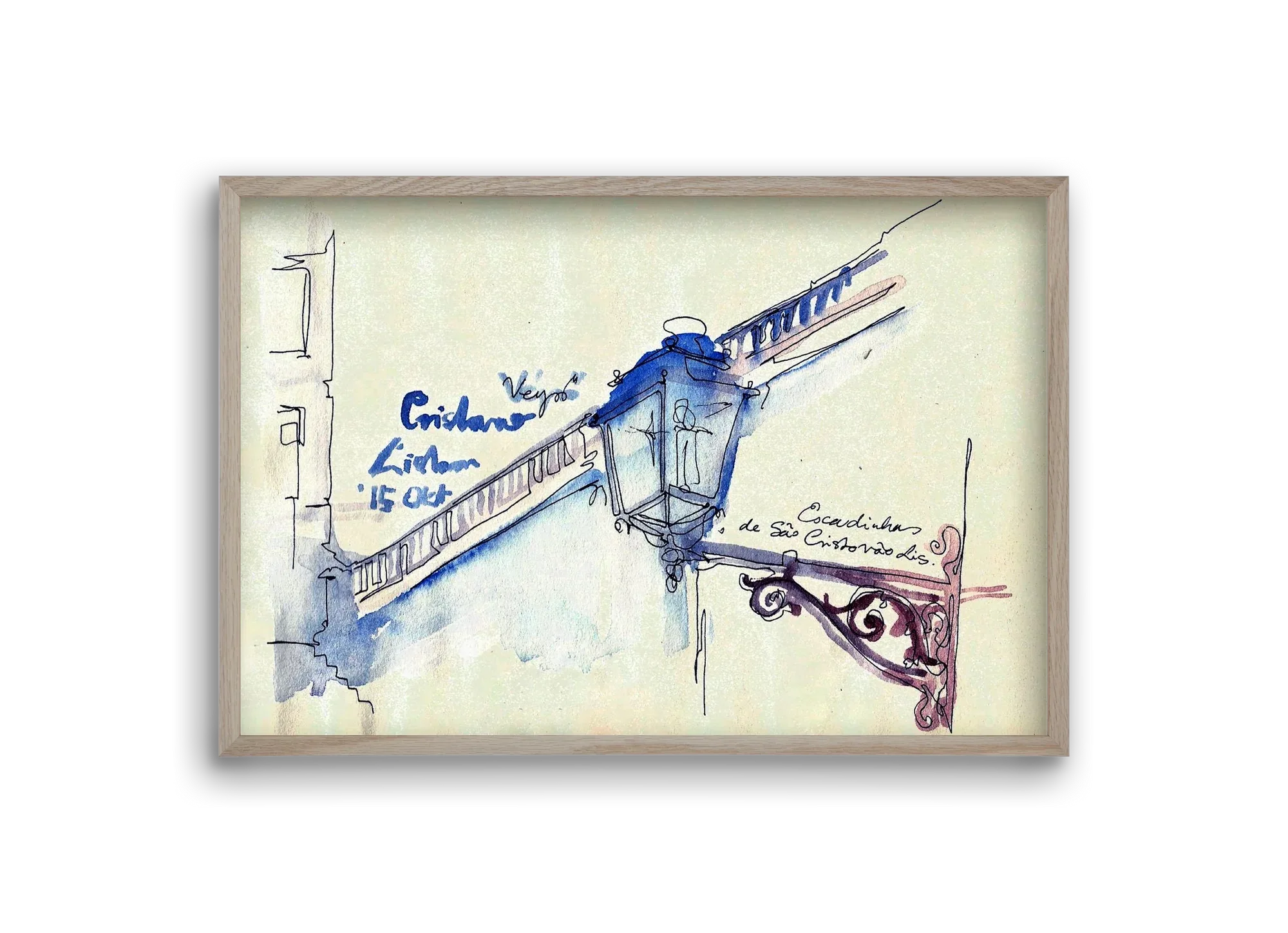 LISBON AQUARELLE NO.17 - artbridge