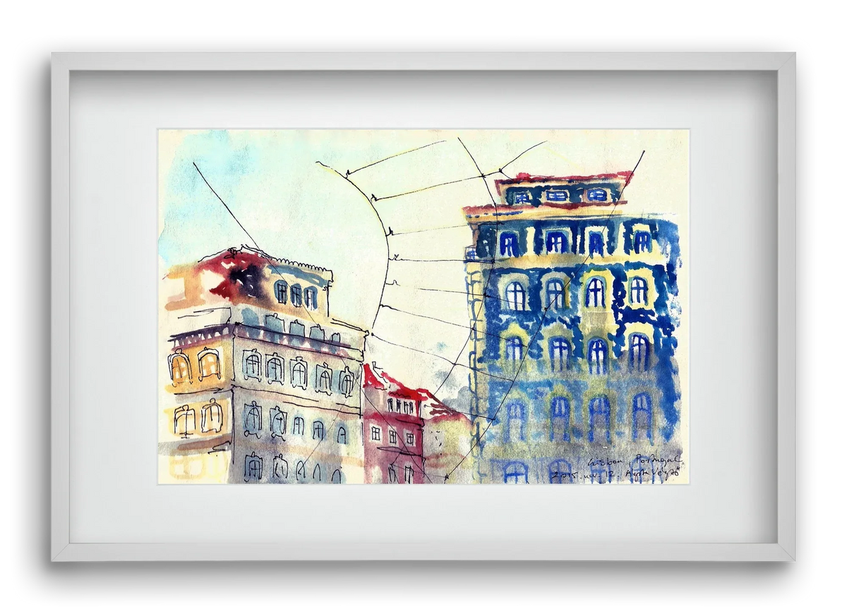 LISBON AQUARELLE NO.18 - artbridge