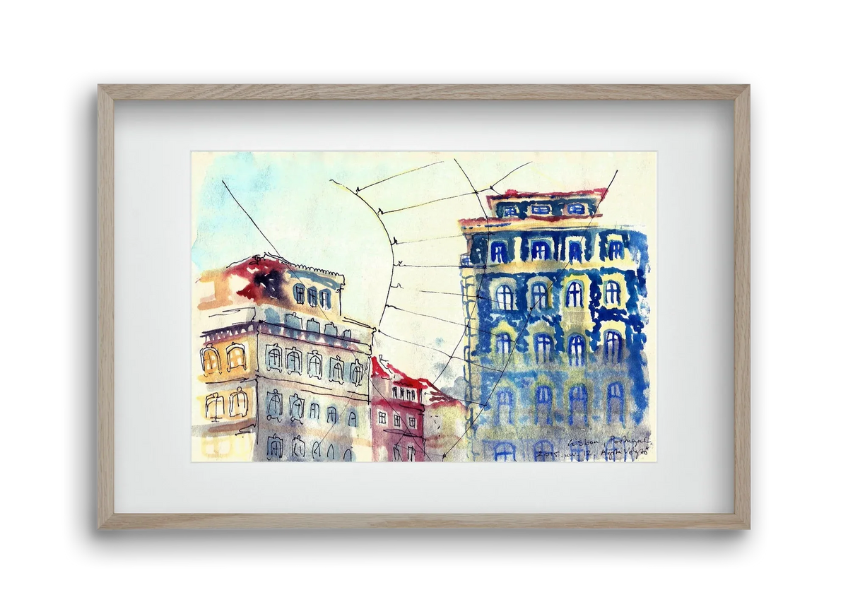 LISBON AQUARELLE NO.18 - artbridge