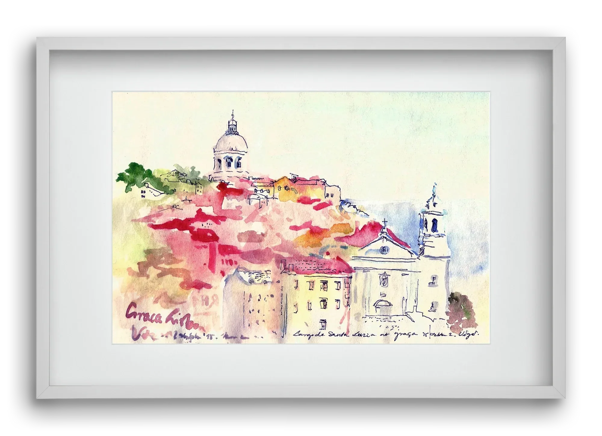 LISBON AQUARELLE NO.19 - artbridge