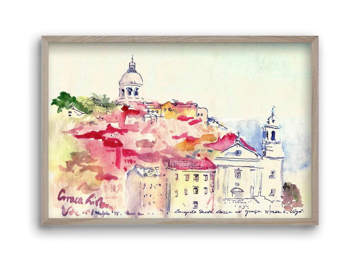 LISBON AQUARELLE NO.19 - artbridge