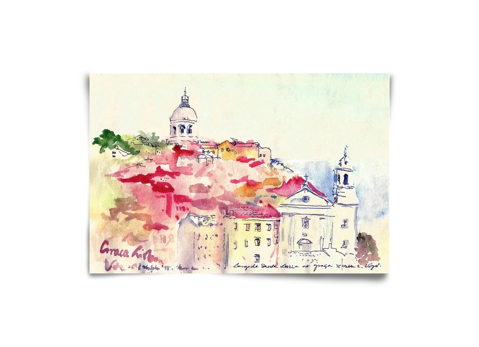 LISBON AQUARELLE NO.19 - artbridge