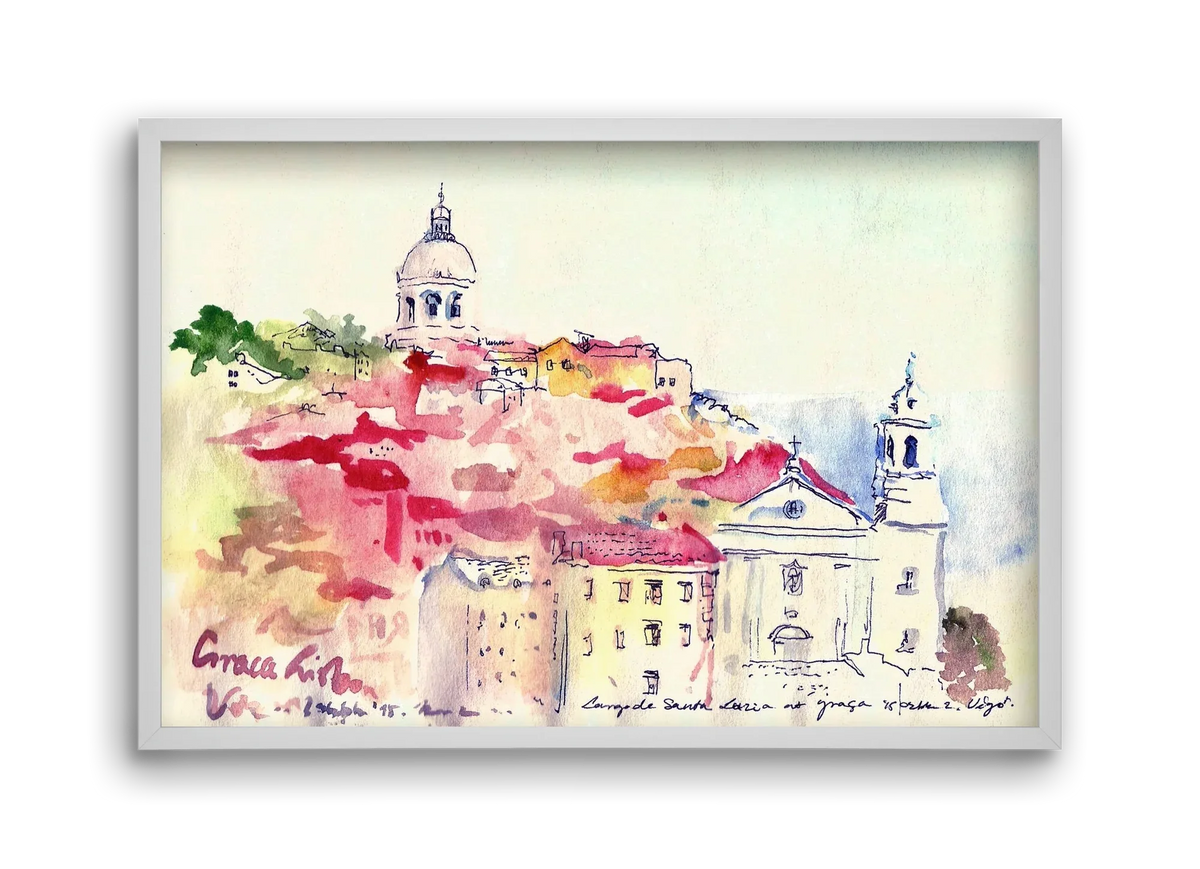 LISBON AQUARELLE NO.19 - artbridge