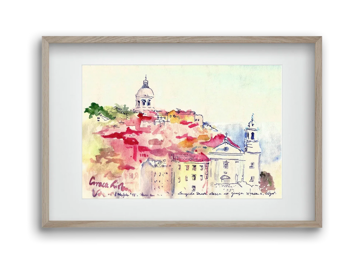 LISBON AQUARELLE NO.19 - artbridge