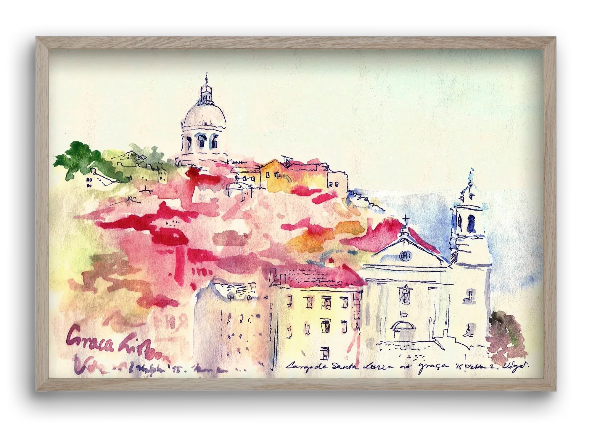 LISBON AQUARELLE NO.19 - artbridge