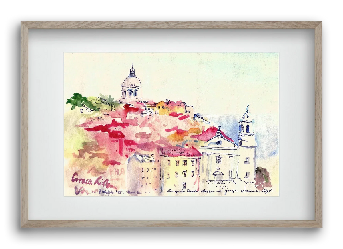 LISBON AQUARELLE NO.19 - artbridge