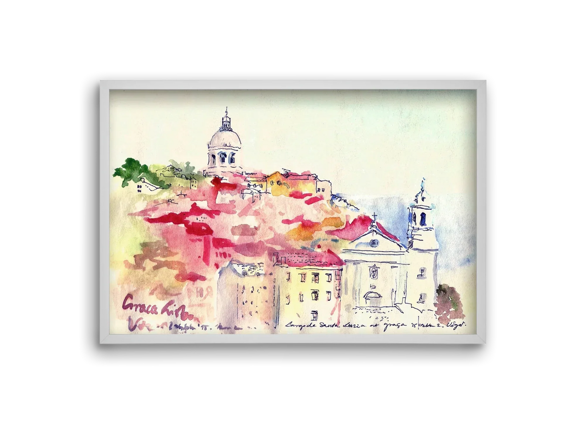 LISBON AQUARELLE NO.19 - artbridge