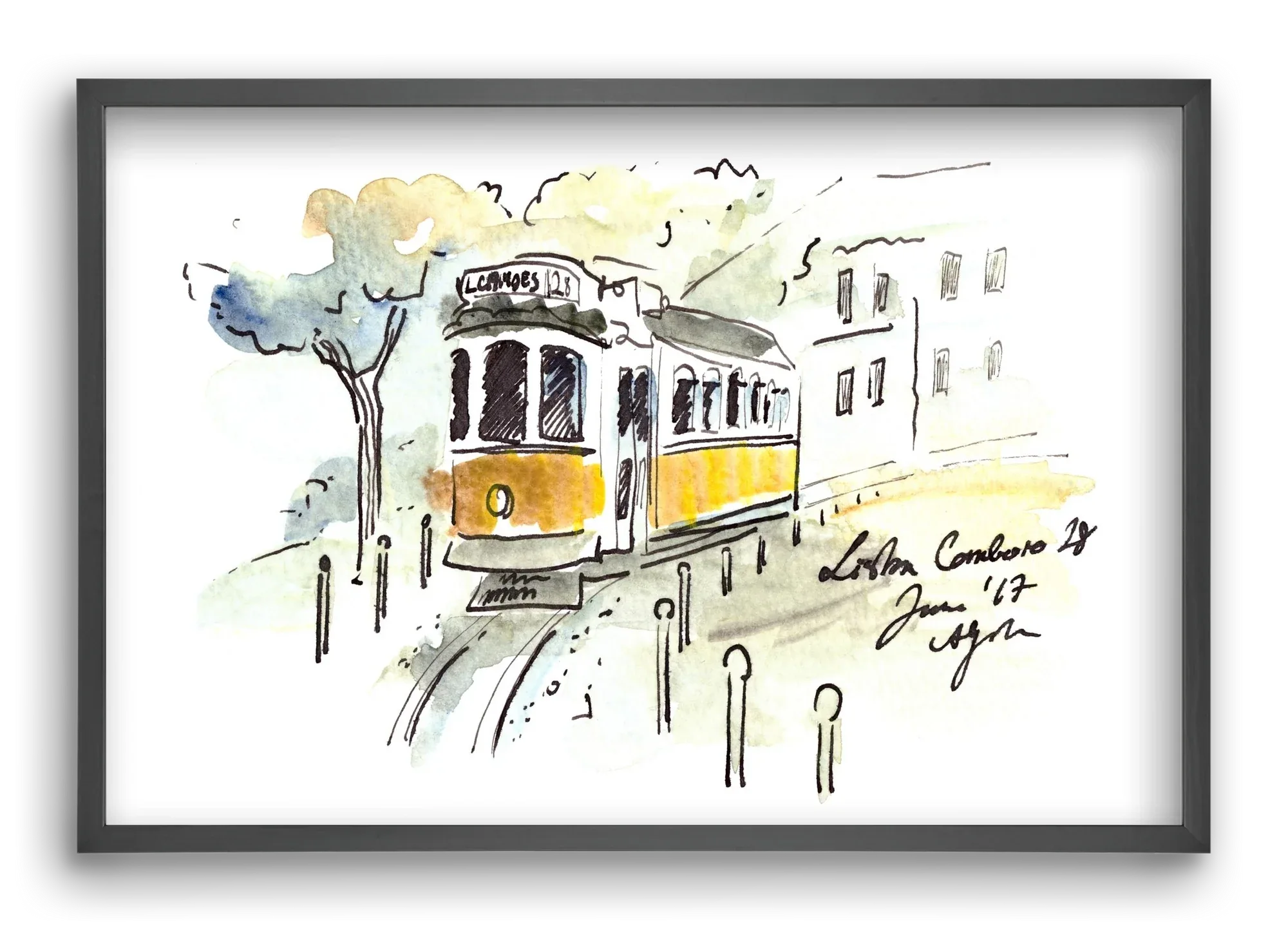 LISBON AQUARELLE NO.22 - artbridge