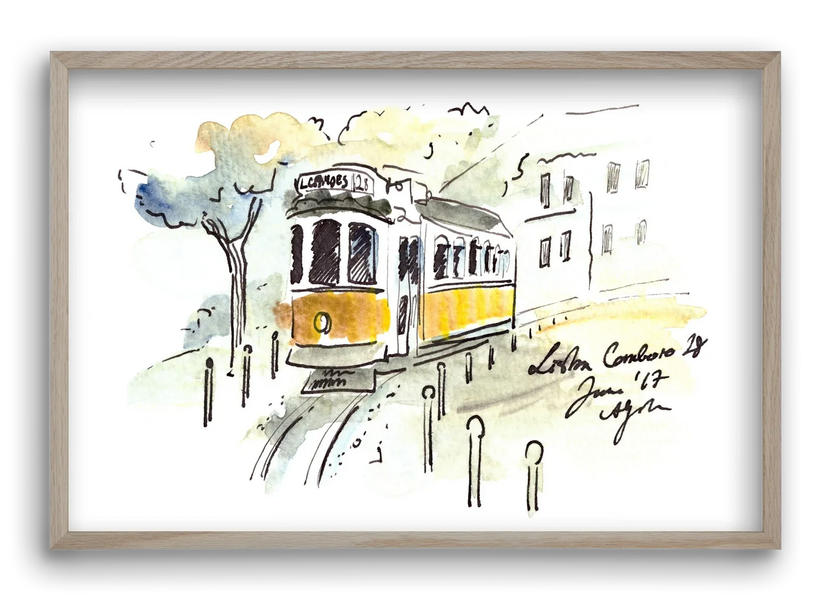 LISBON AQUARELLE NO.22 - artbridge