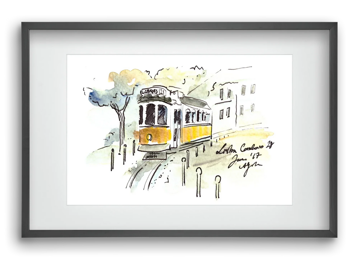 LISBON AQUARELLE NO.22 - artbridge