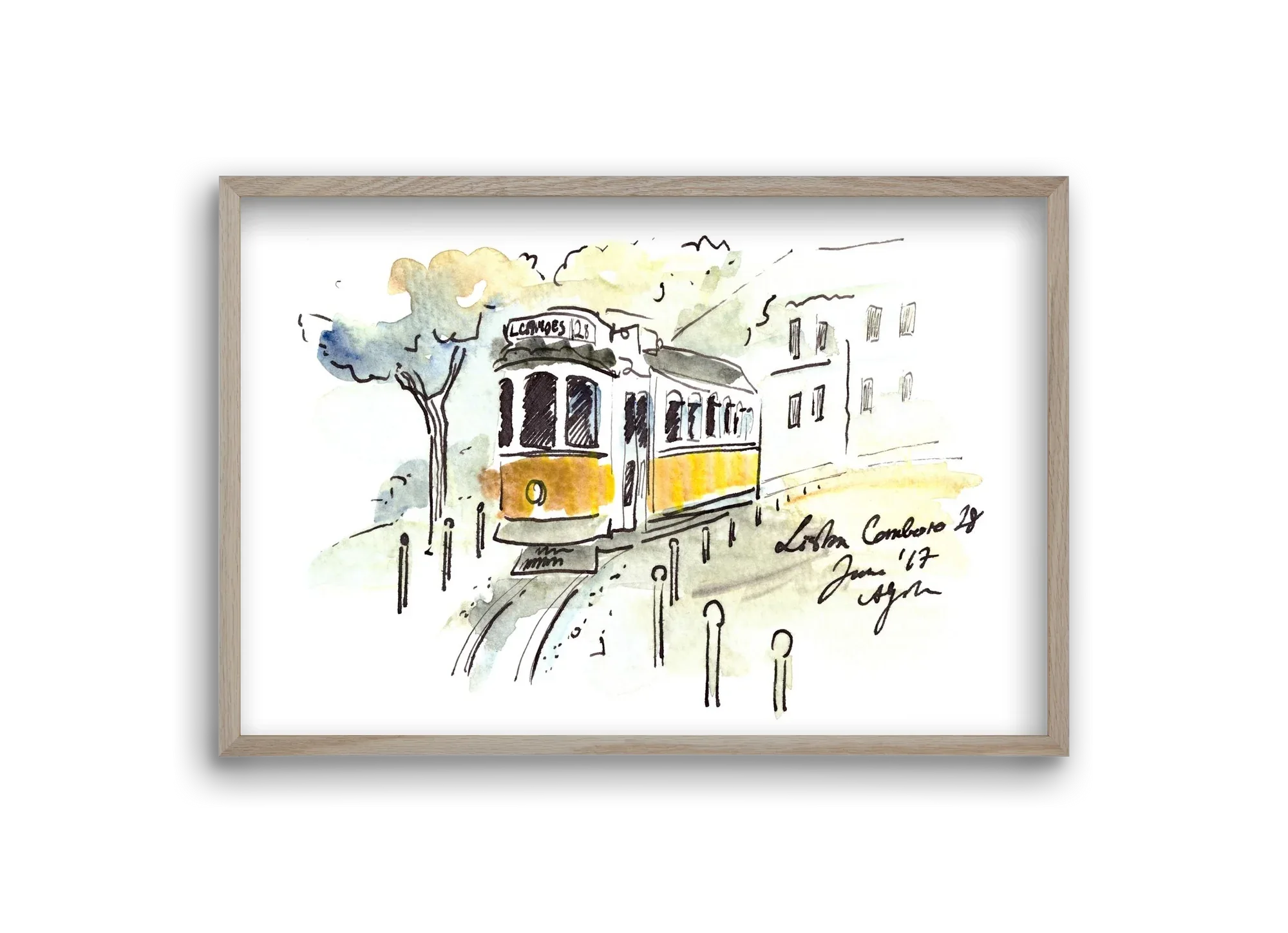 LISBON AQUARELLE NO.22 - artbridge
