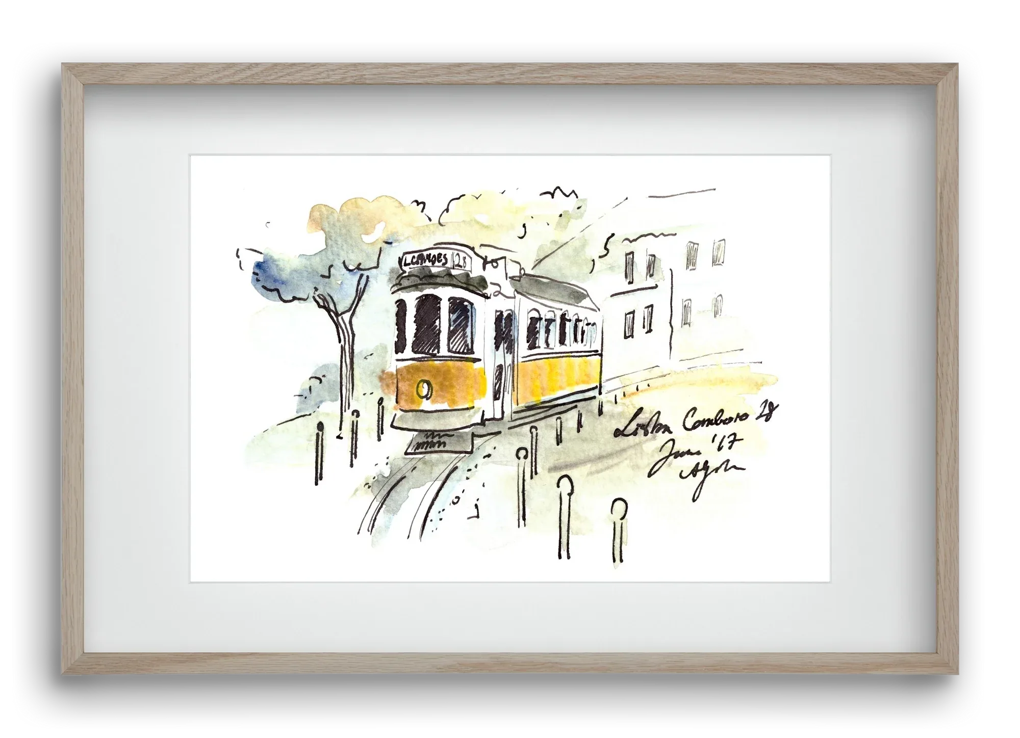 LISBON AQUARELLE NO.22 - artbridge