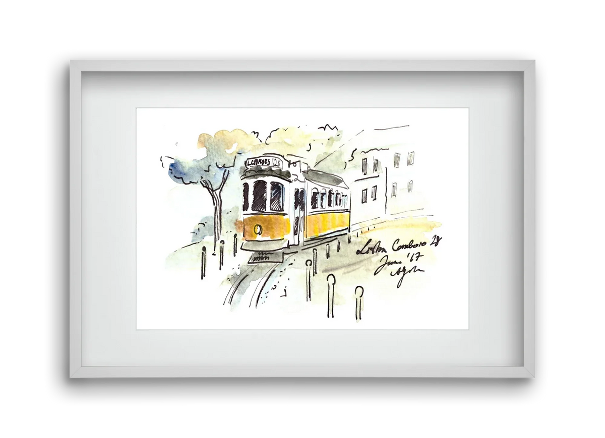 LISBON AQUARELLE NO.22 - artbridge