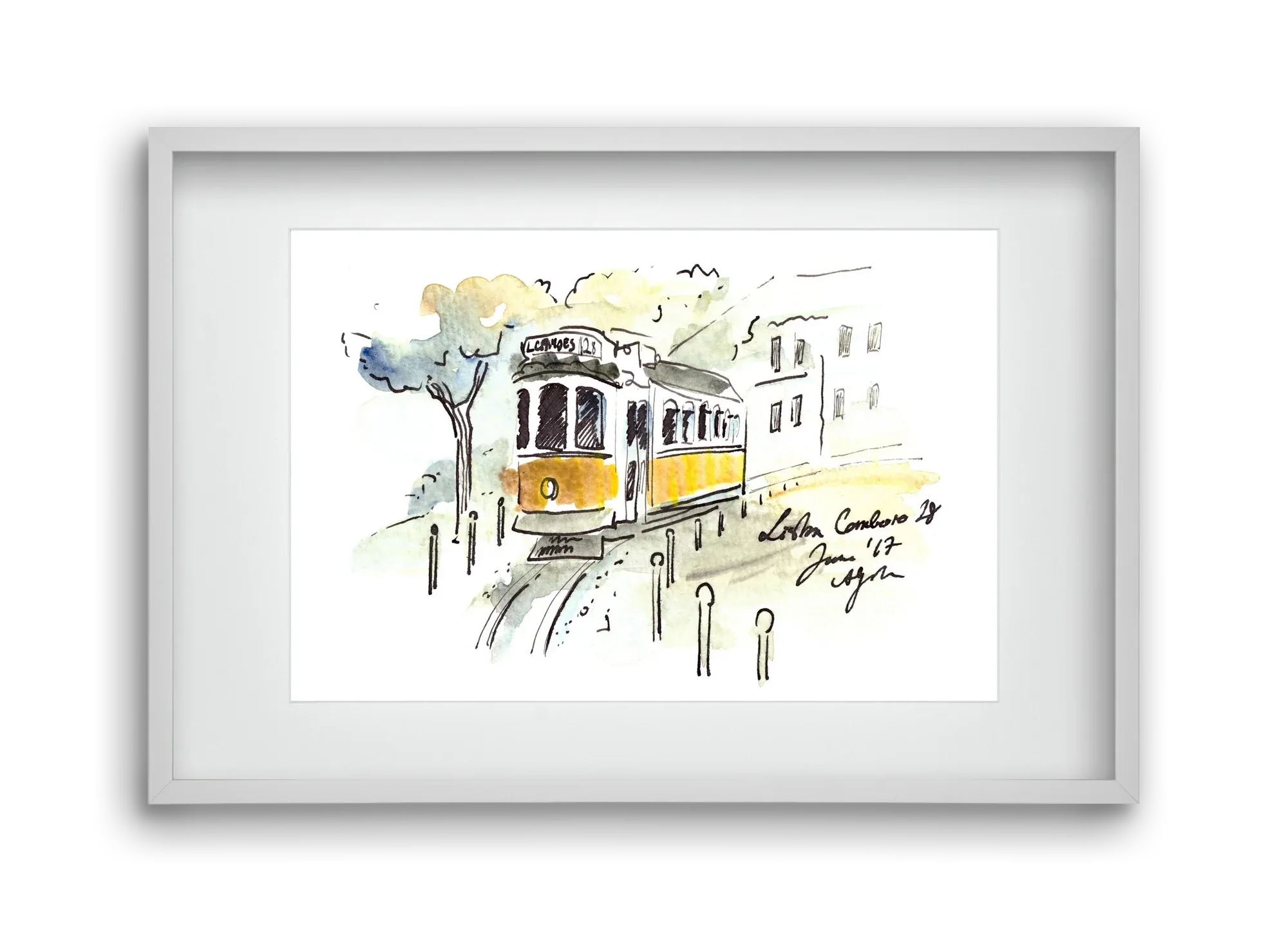 LISBON AQUARELLE NO.22 - artbridge