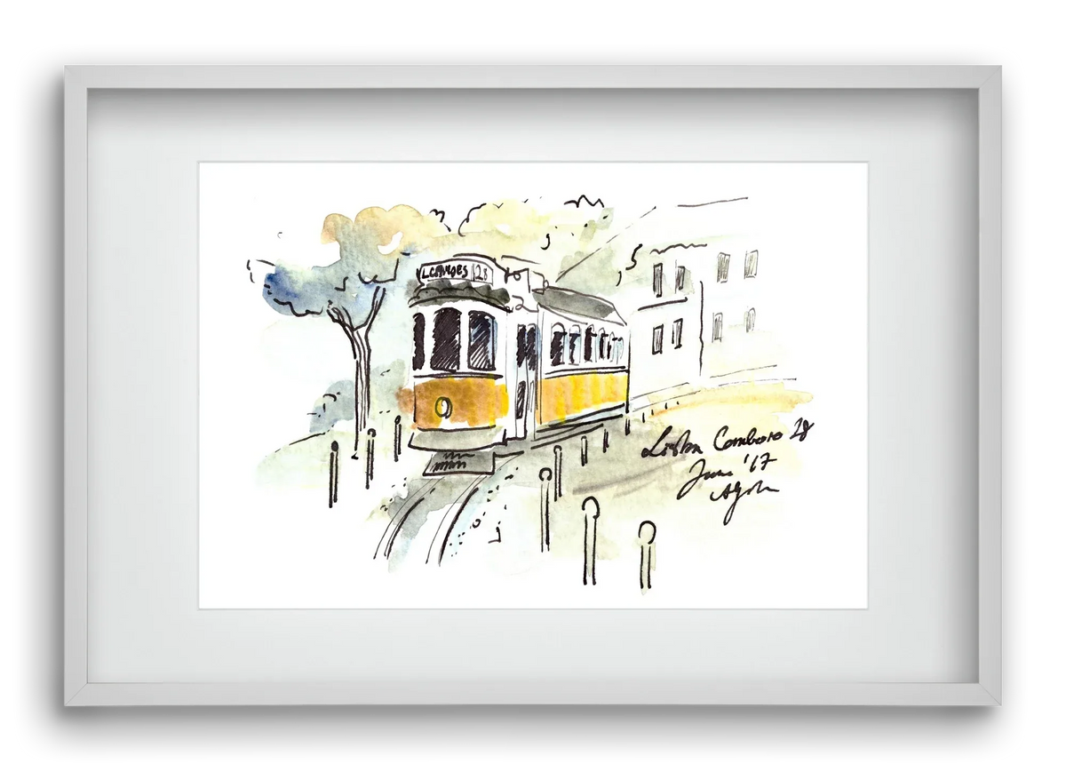 LISBON AQUARELLE NO.22 - artbridge
