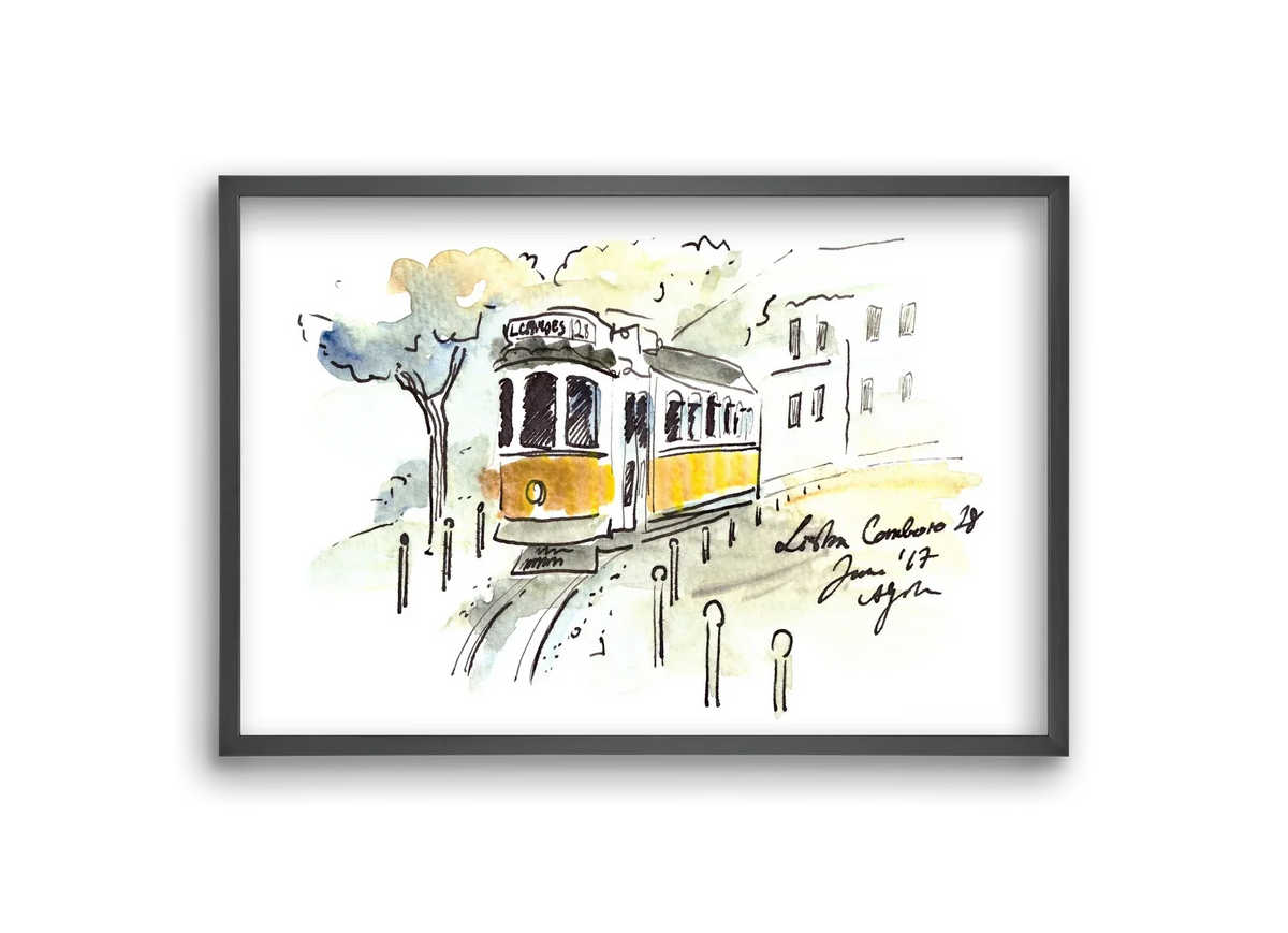 LISBON AQUARELLE NO.22 - artbridge