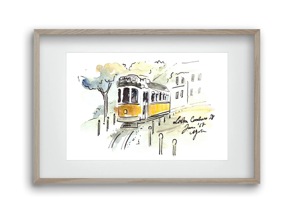 LISBON AQUARELLE NO.22 - artbridge