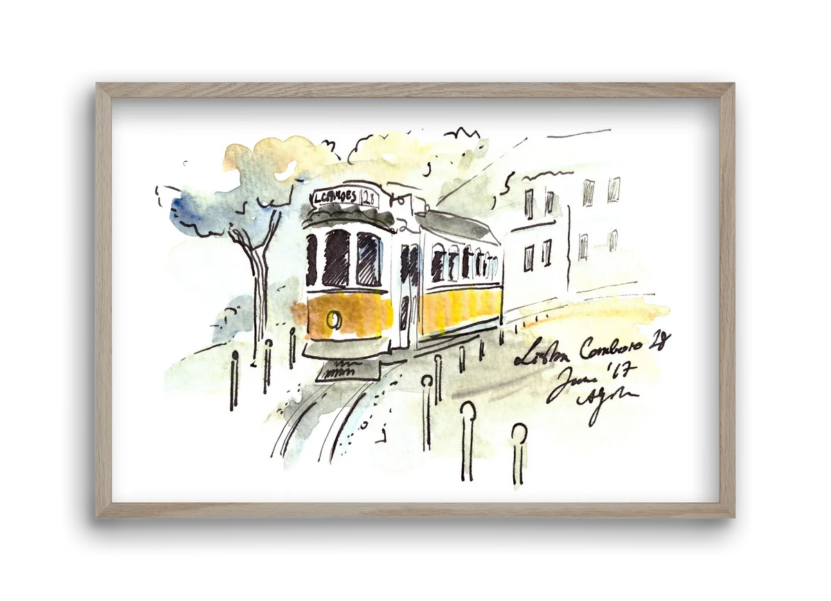 LISBON AQUARELLE NO.22 - artbridge