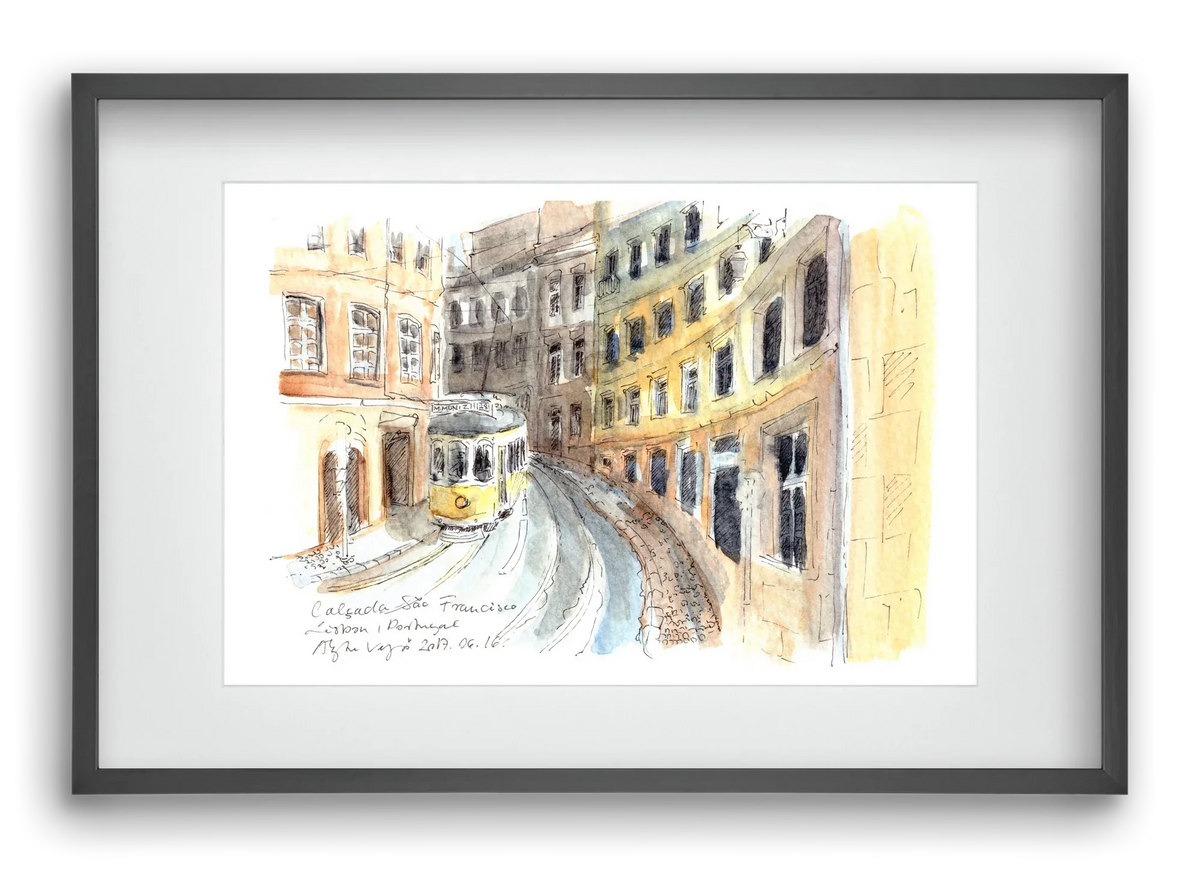 LISBON AQUARELLE NO.21 - artbridge
