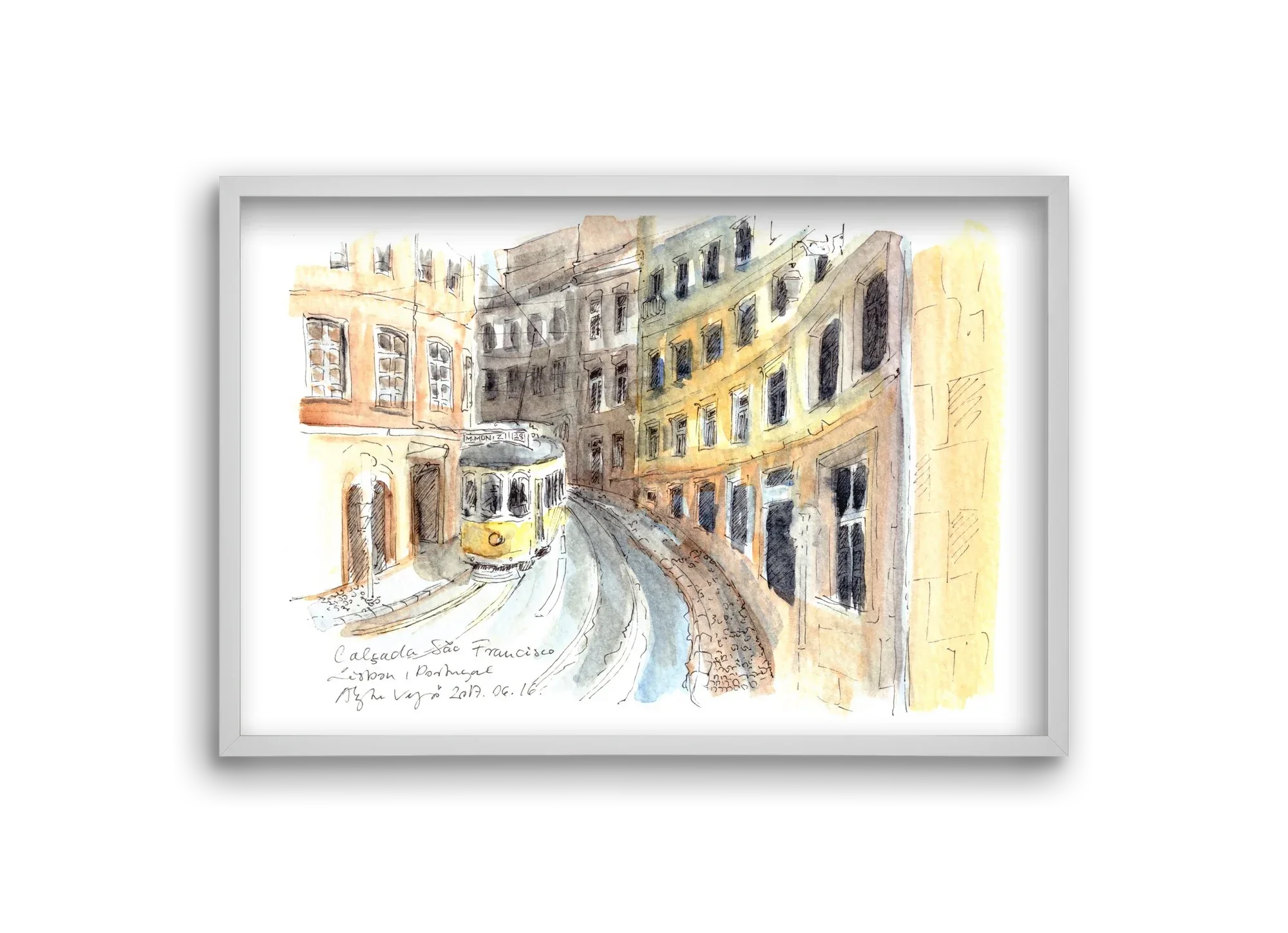 LISBON AQUARELLE NO.21 - artbridge