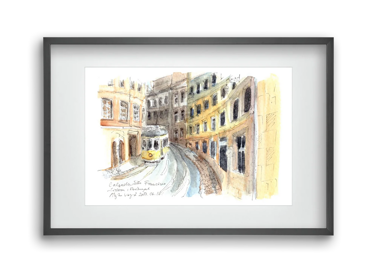 LISBON AQUARELLE NO.21 - artbridge