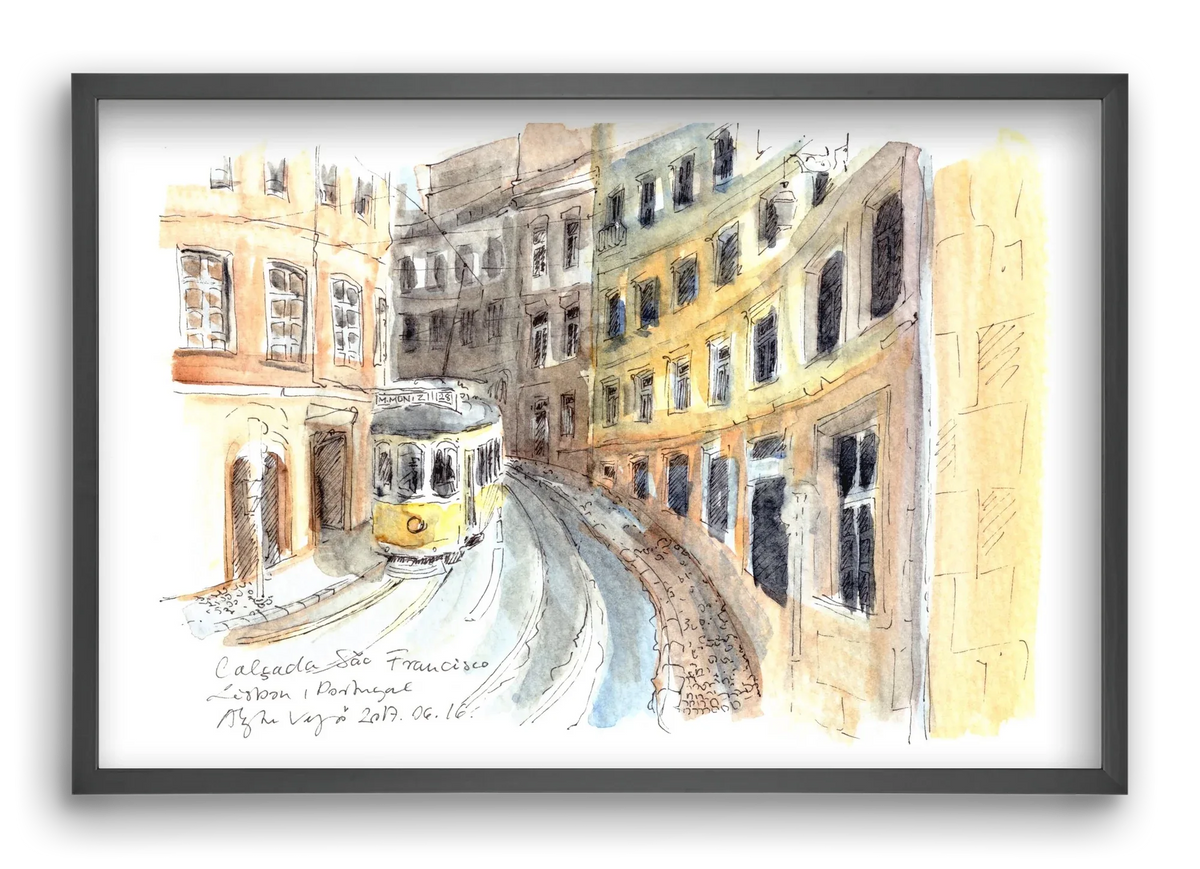 LISBON AQUARELLE NO.21 - artbridge