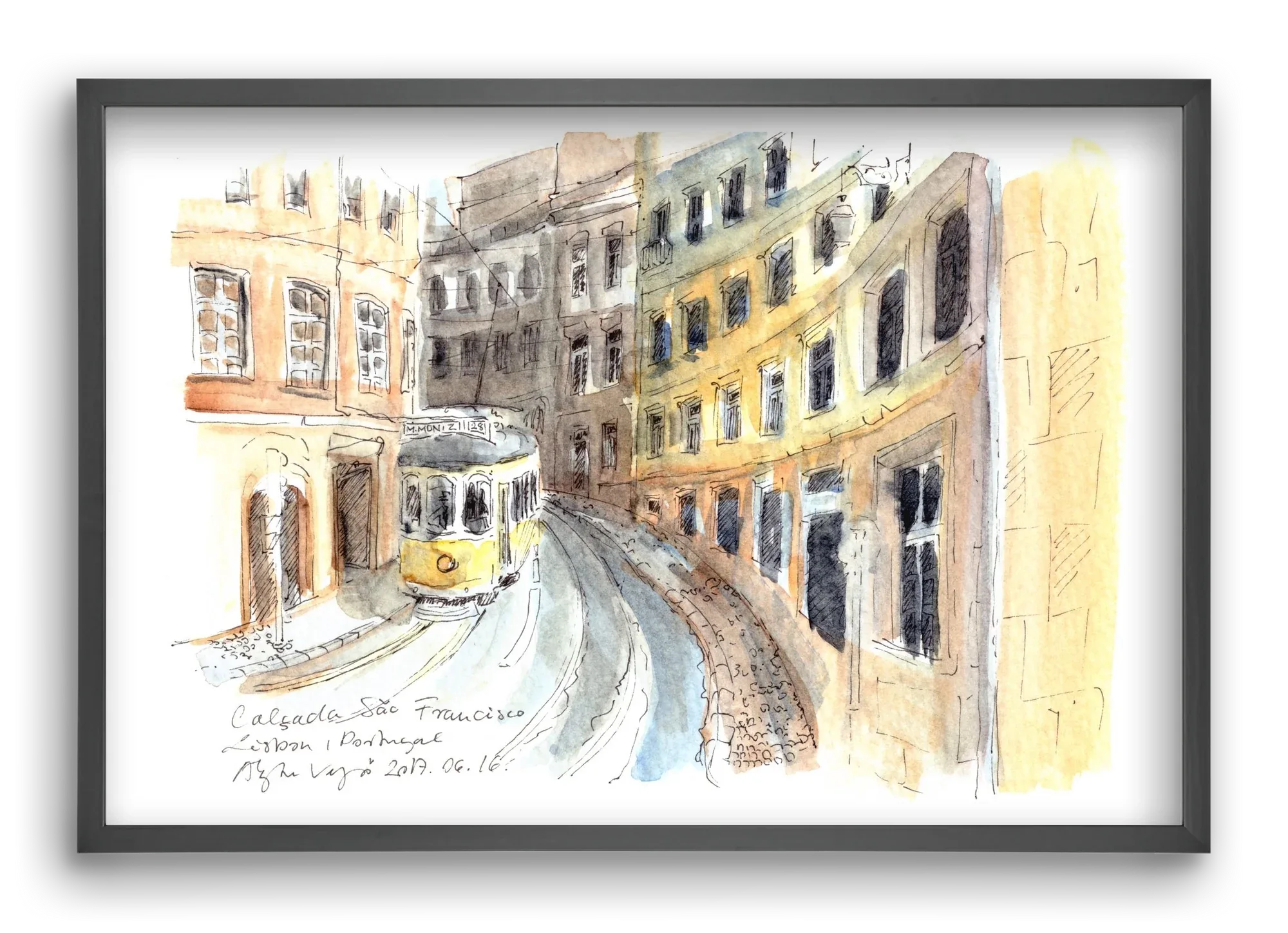 LISBON AQUARELLE NO.21 - artbridge