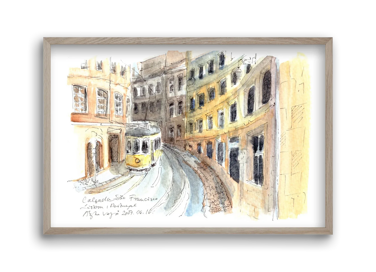 LISBON AQUARELLE NO.21 - artbridge