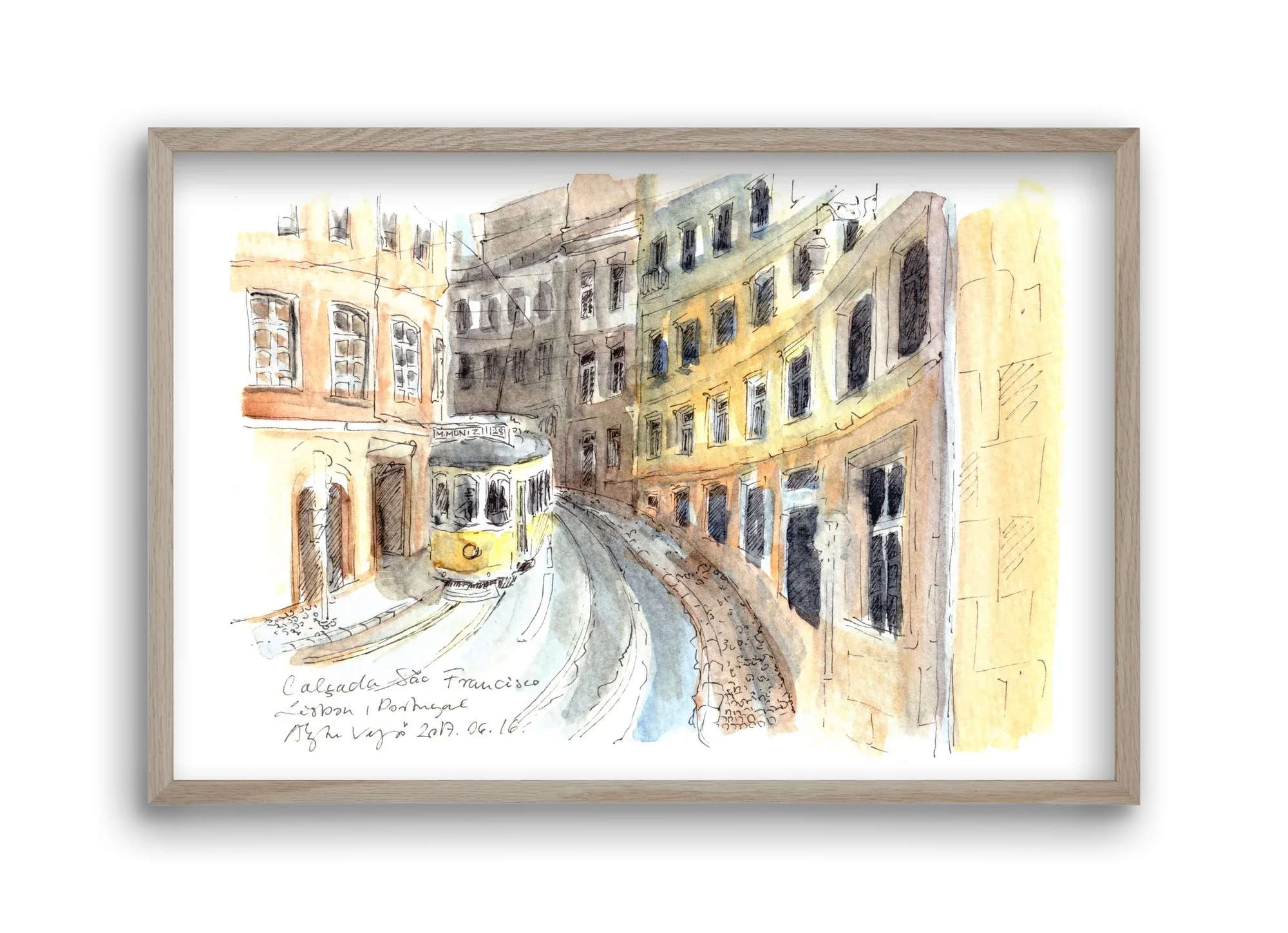 LISBON AQUARELLE NO.21 - artbridge