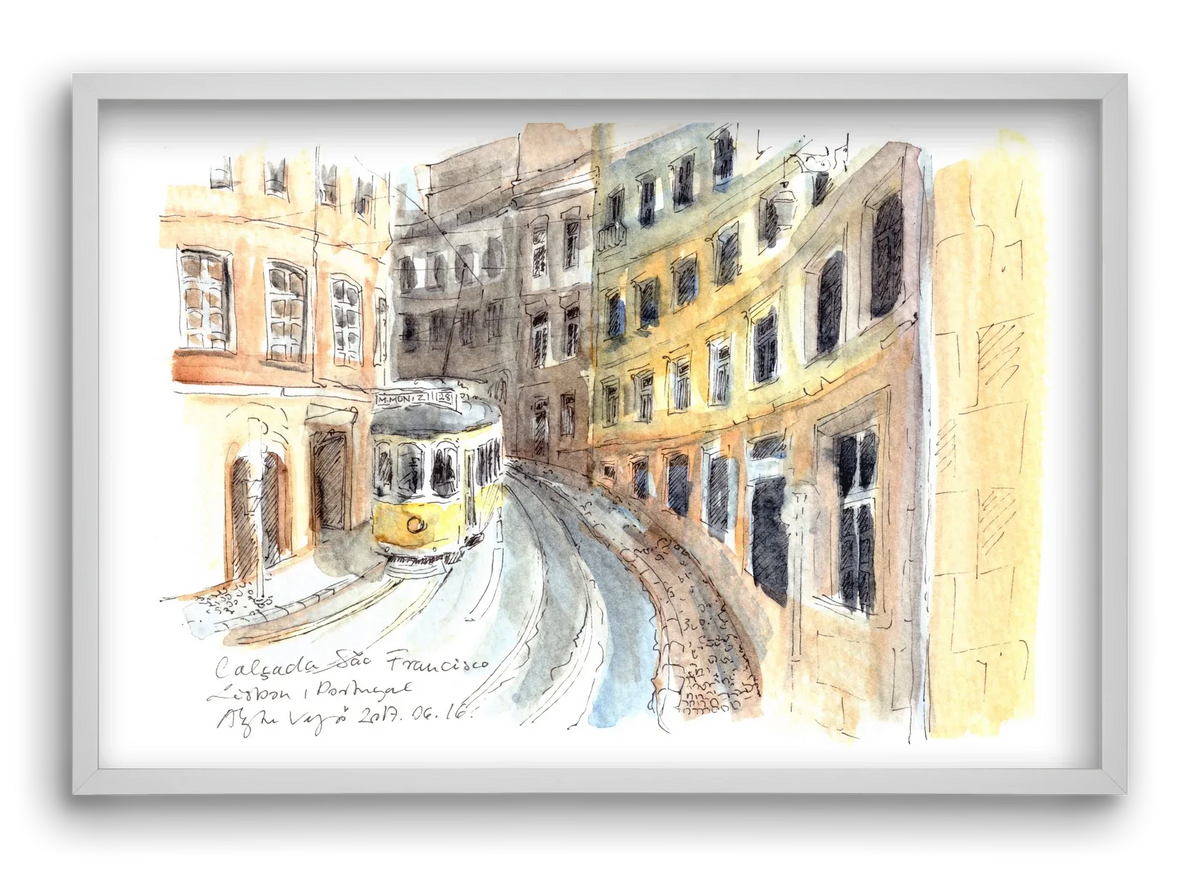 LISBON AQUARELLE NO.21 - artbridge