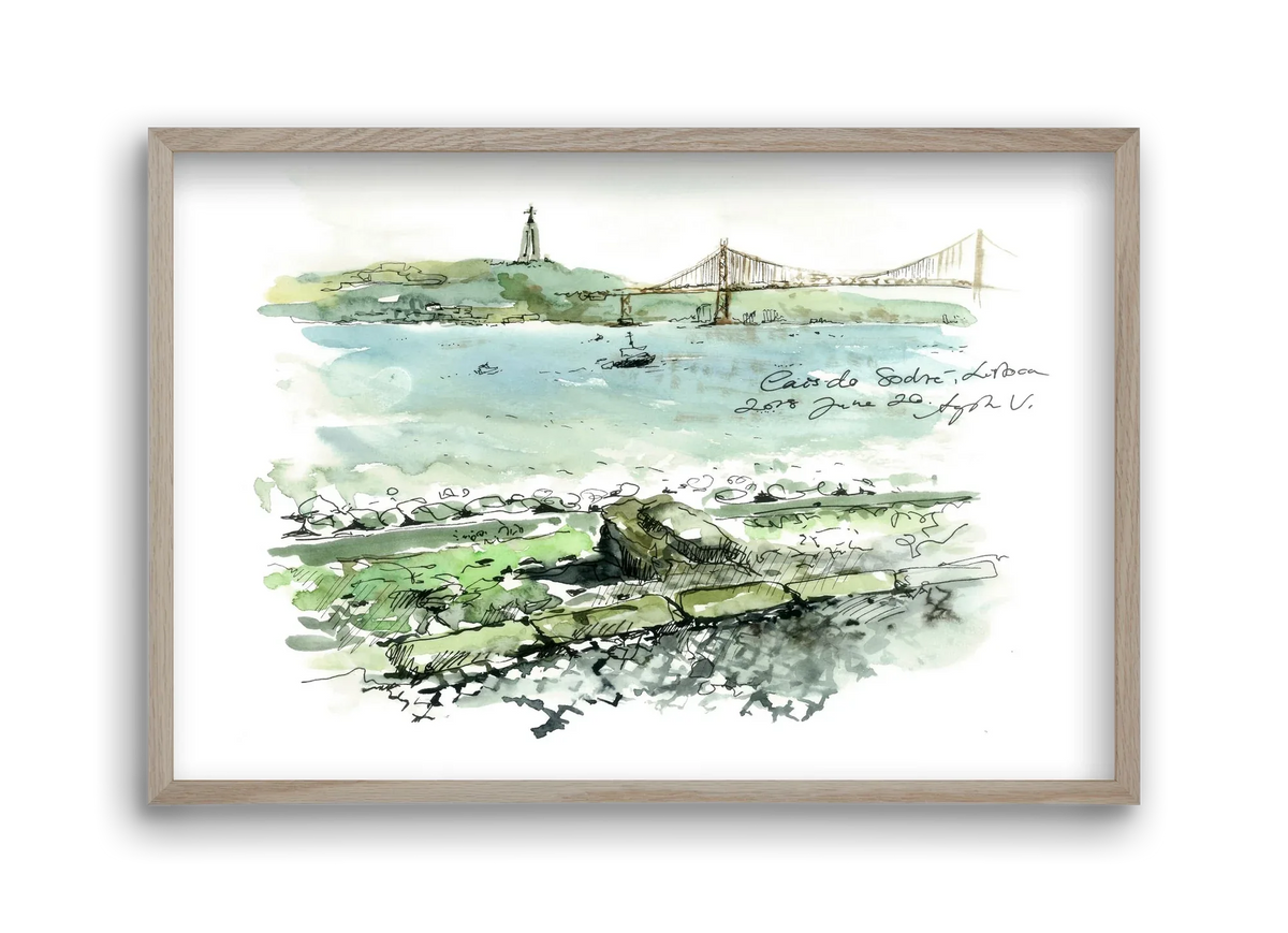 LISBON AQUARELLE NO.23 - artbridge