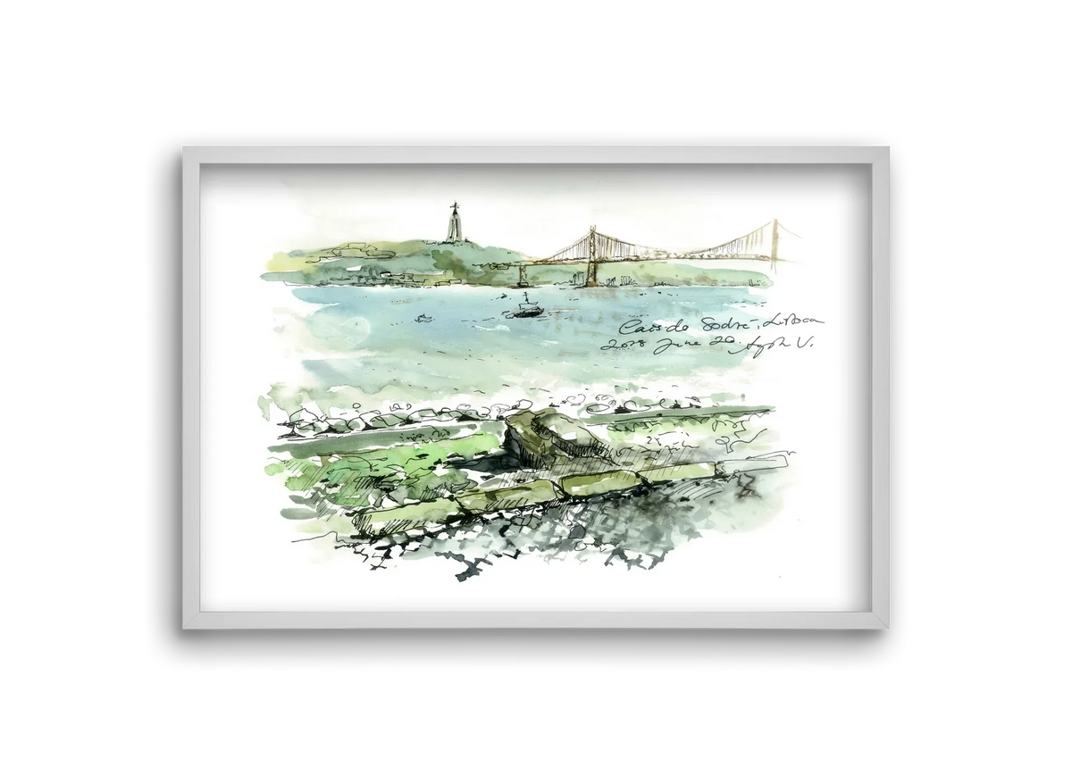 LISBON AQUARELLE NO.23 - artbridge