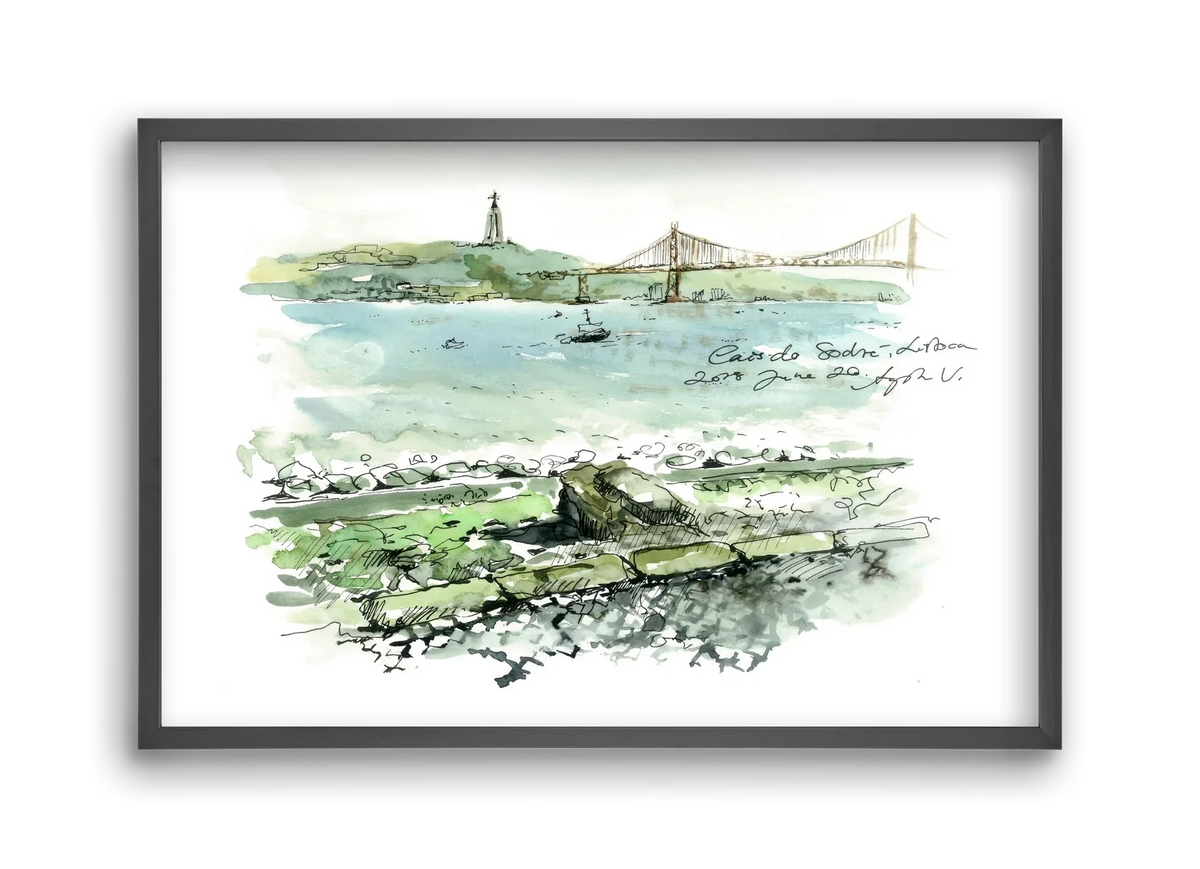 LISBON AQUARELLE NO.23 - artbridge