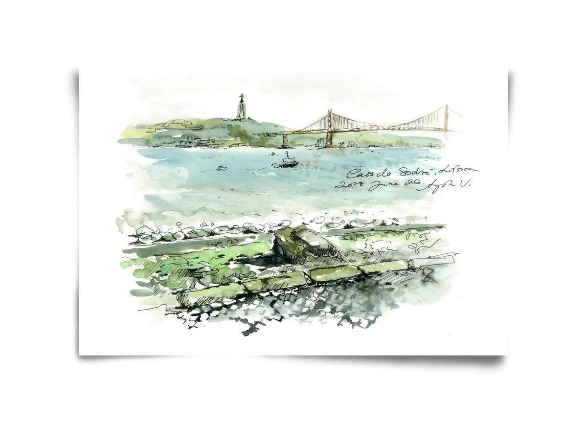 LISBON AQUARELLE NO.23 - artbridge