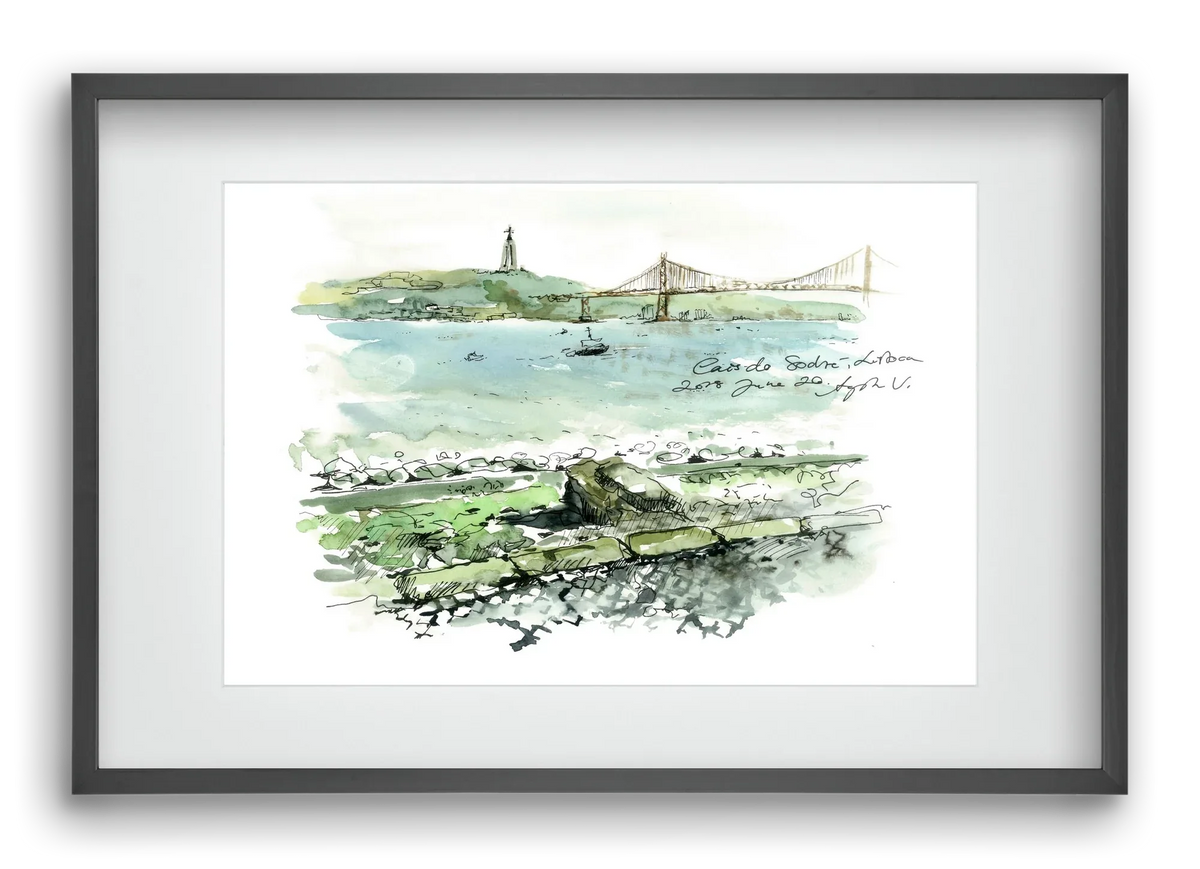 LISBON AQUARELLE NO.23 - artbridge