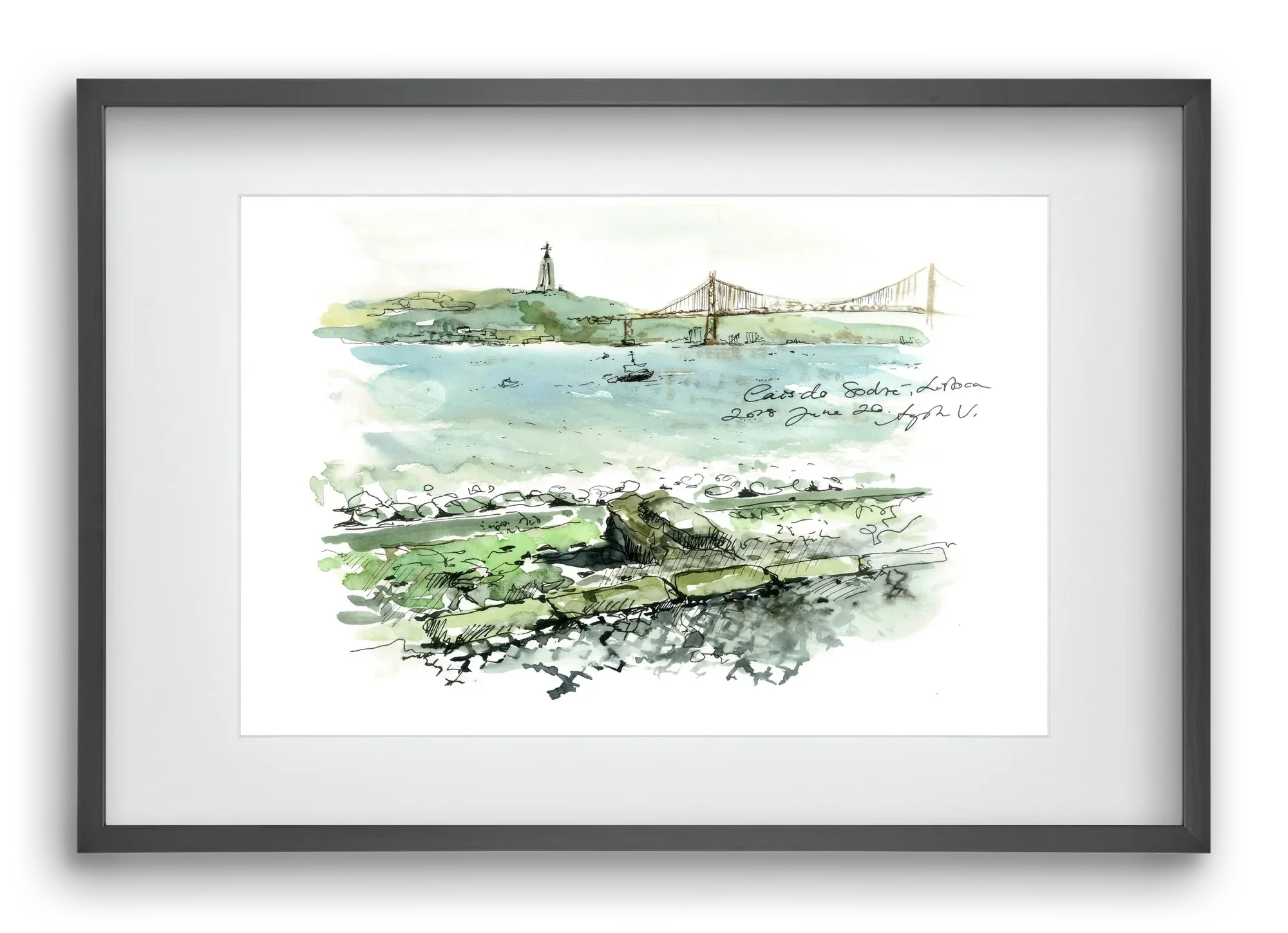 LISBON AQUARELLE NO.23 - artbridge