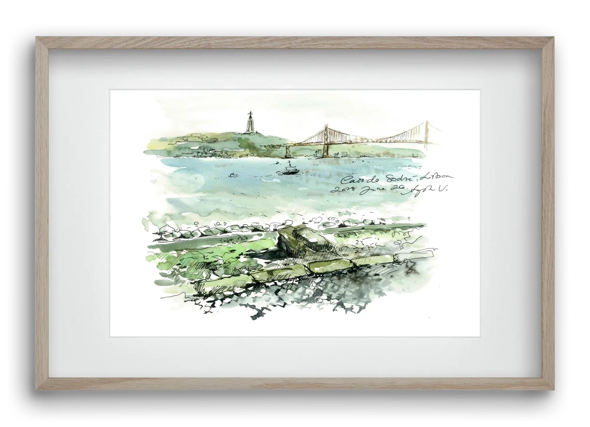 LISBON AQUARELLE NO.23 - artbridge