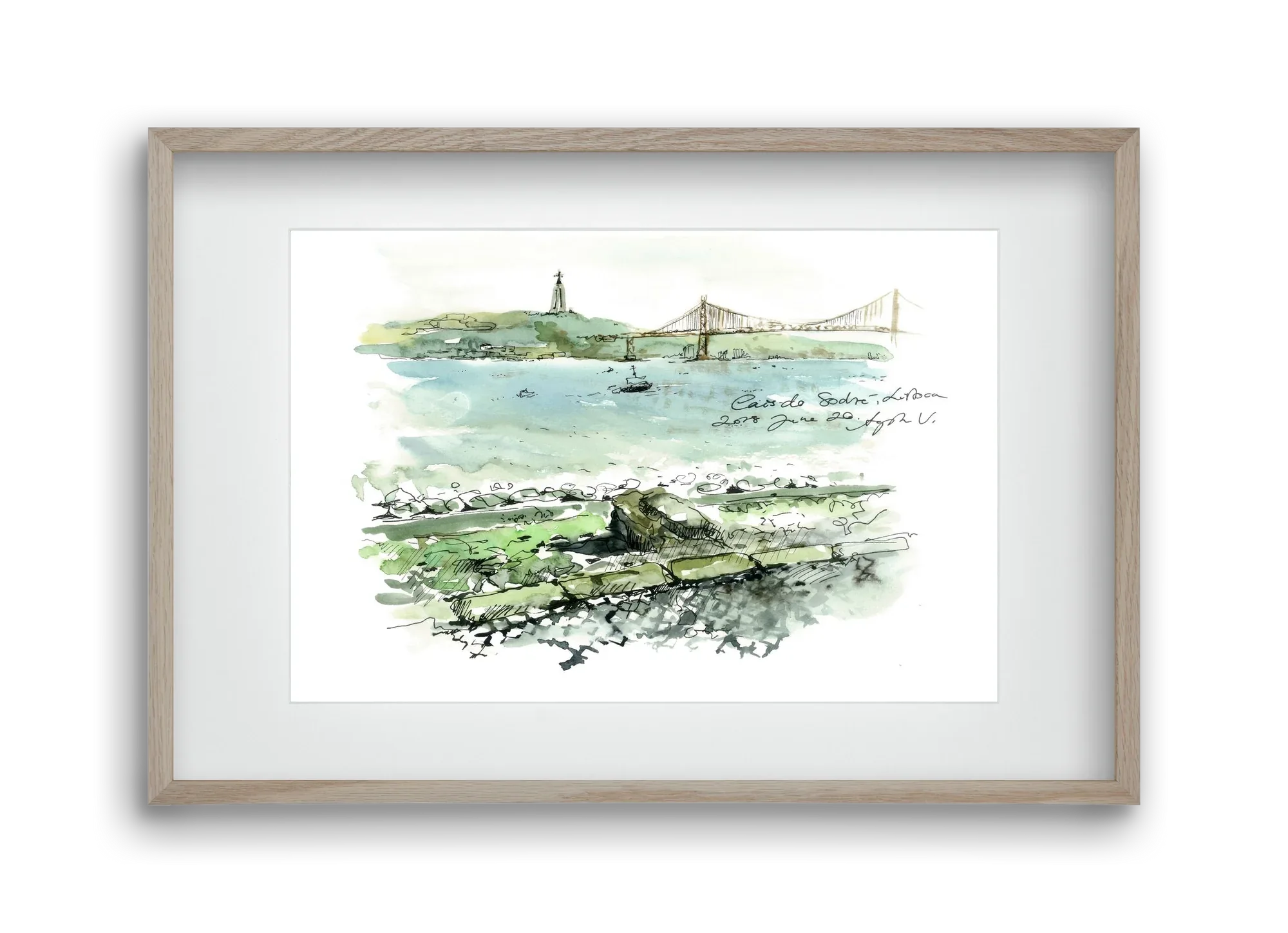 LISBON AQUARELLE NO.23 - artbridge