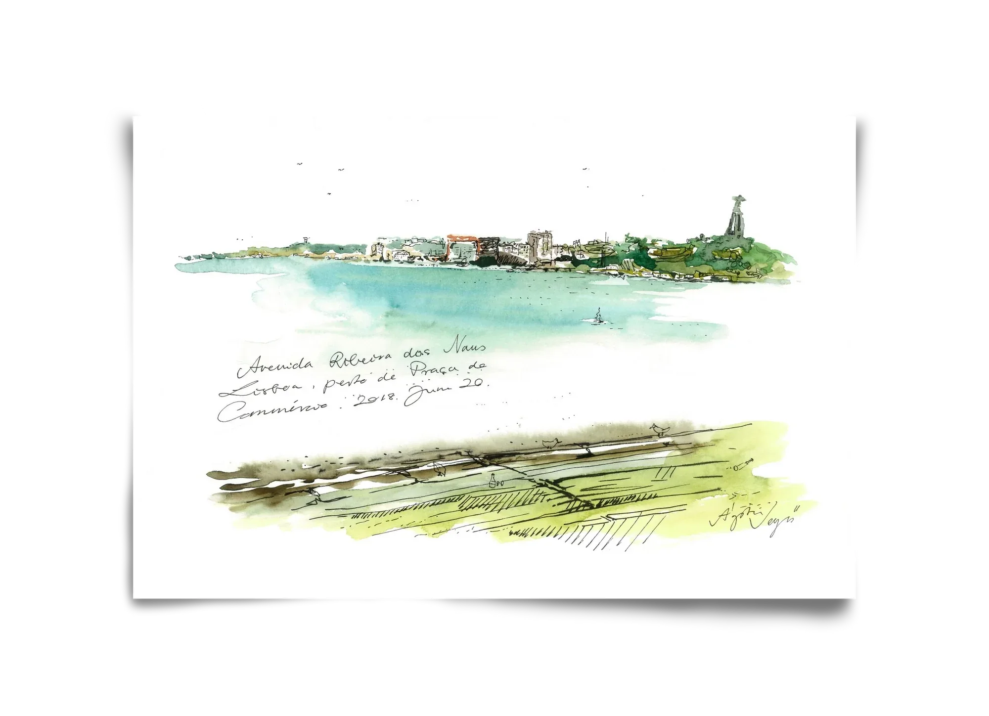 LISBON AQUARELLE NO.24 - artbridge
