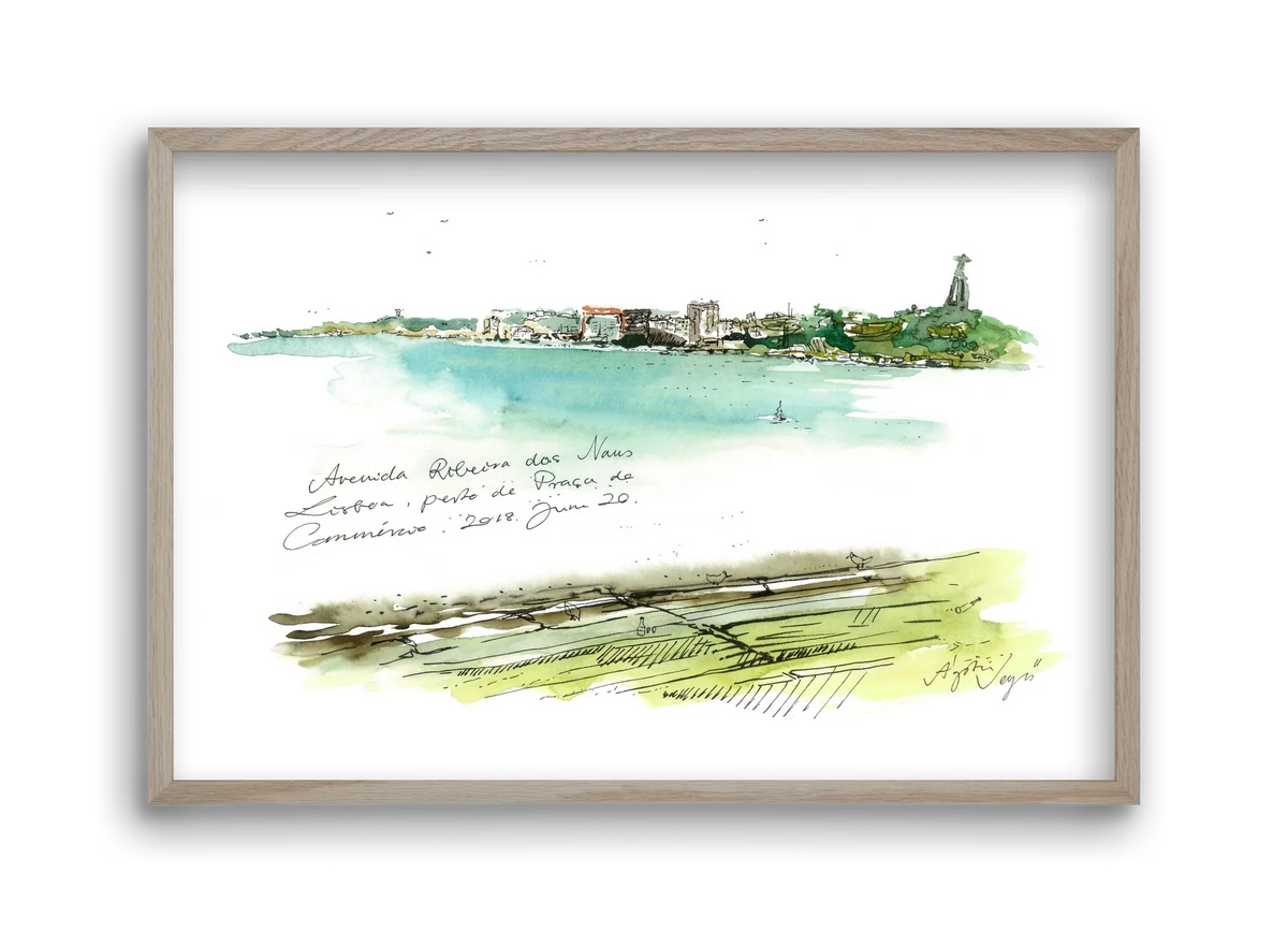 LISBON AQUARELLE NO.24 - artbridge
