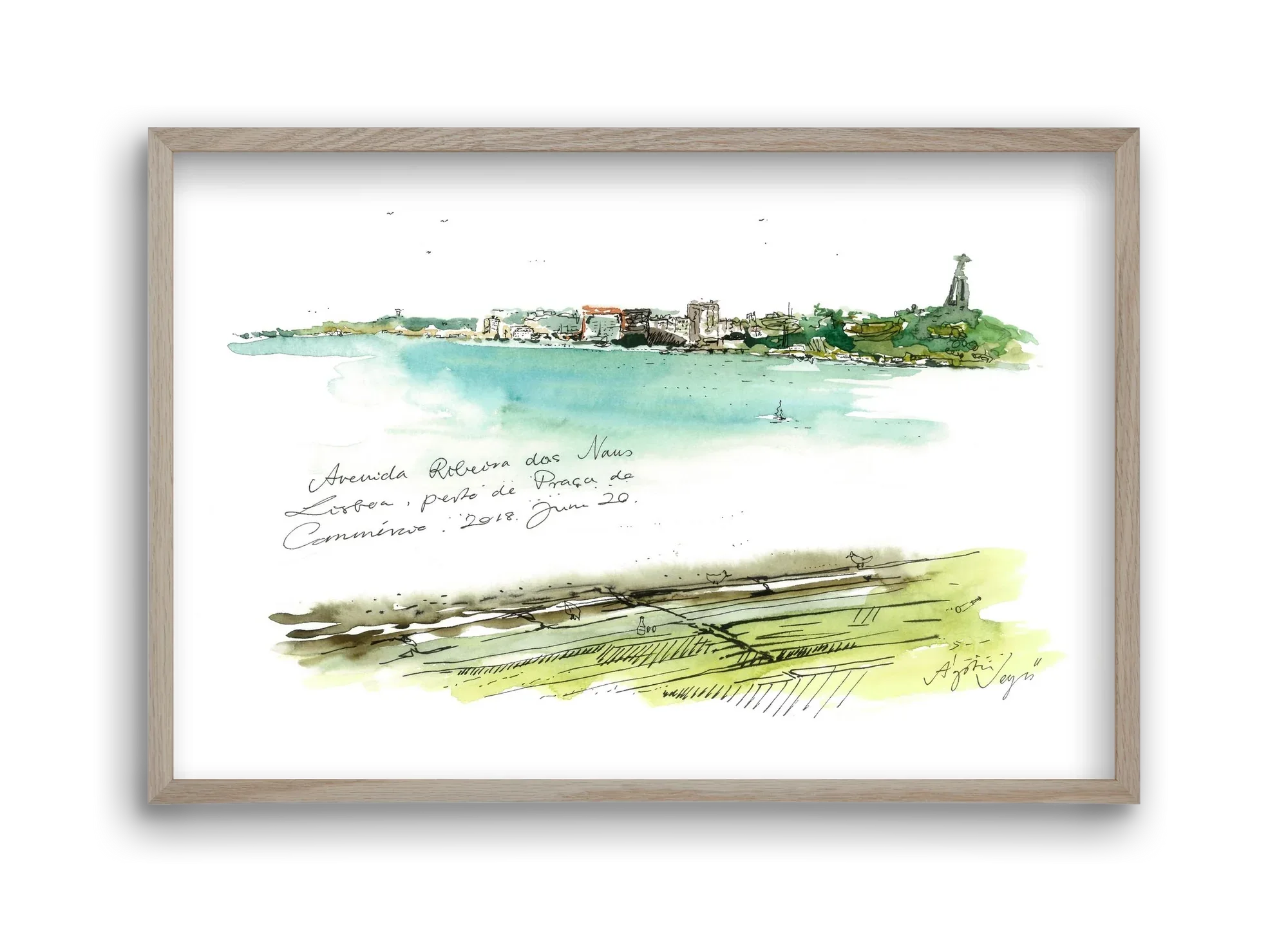 LISBON AQUARELLE NO.24 - artbridge