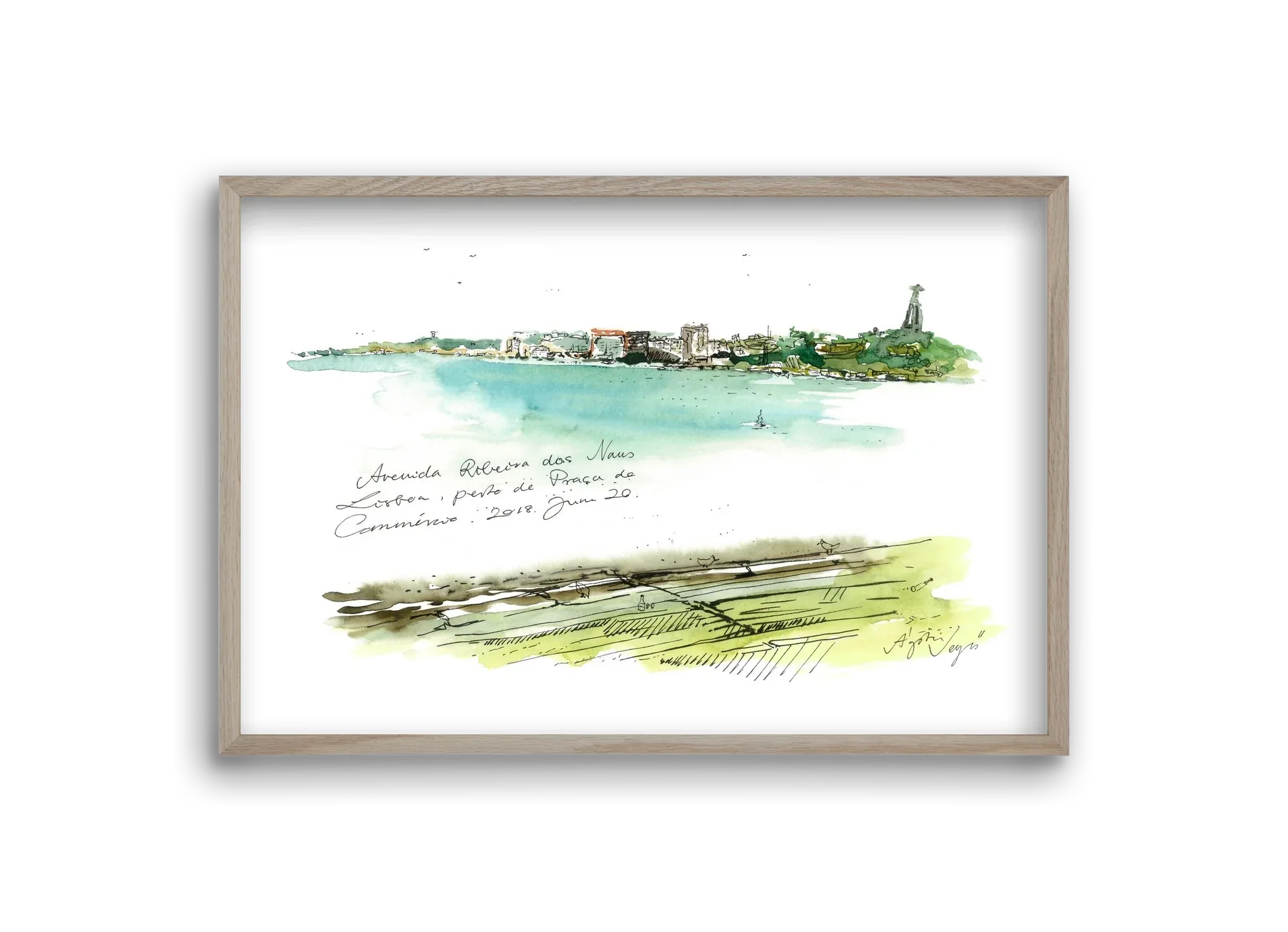 LISBON AQUARELLE NO.24 - artbridge
