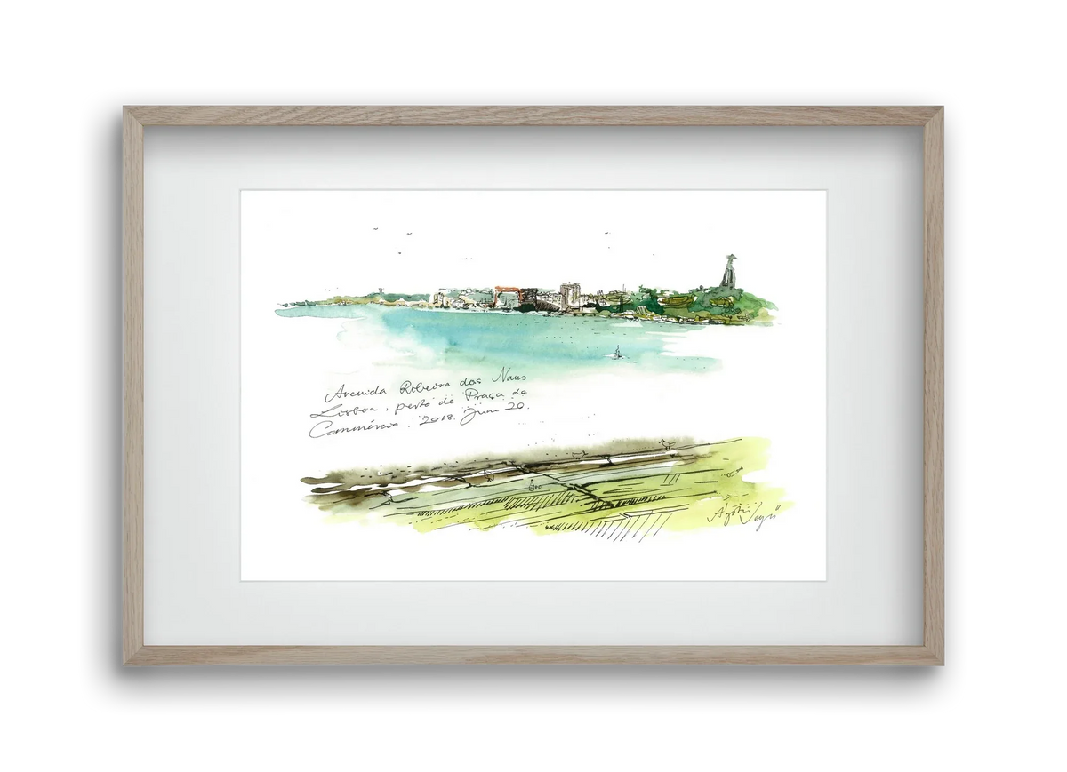 LISBON AQUARELLE NO.24 - artbridge