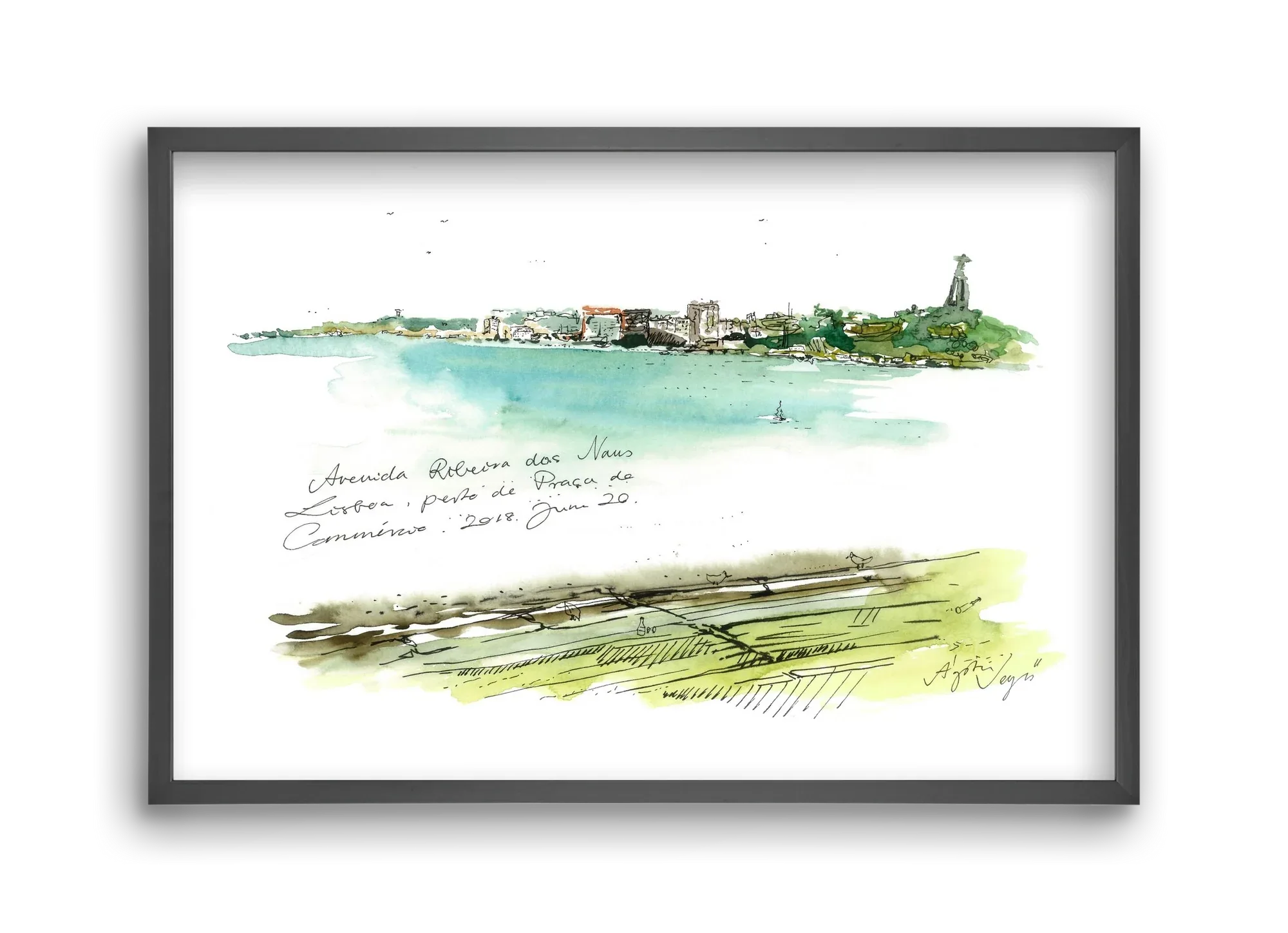LISBON AQUARELLE NO.24 - artbridge