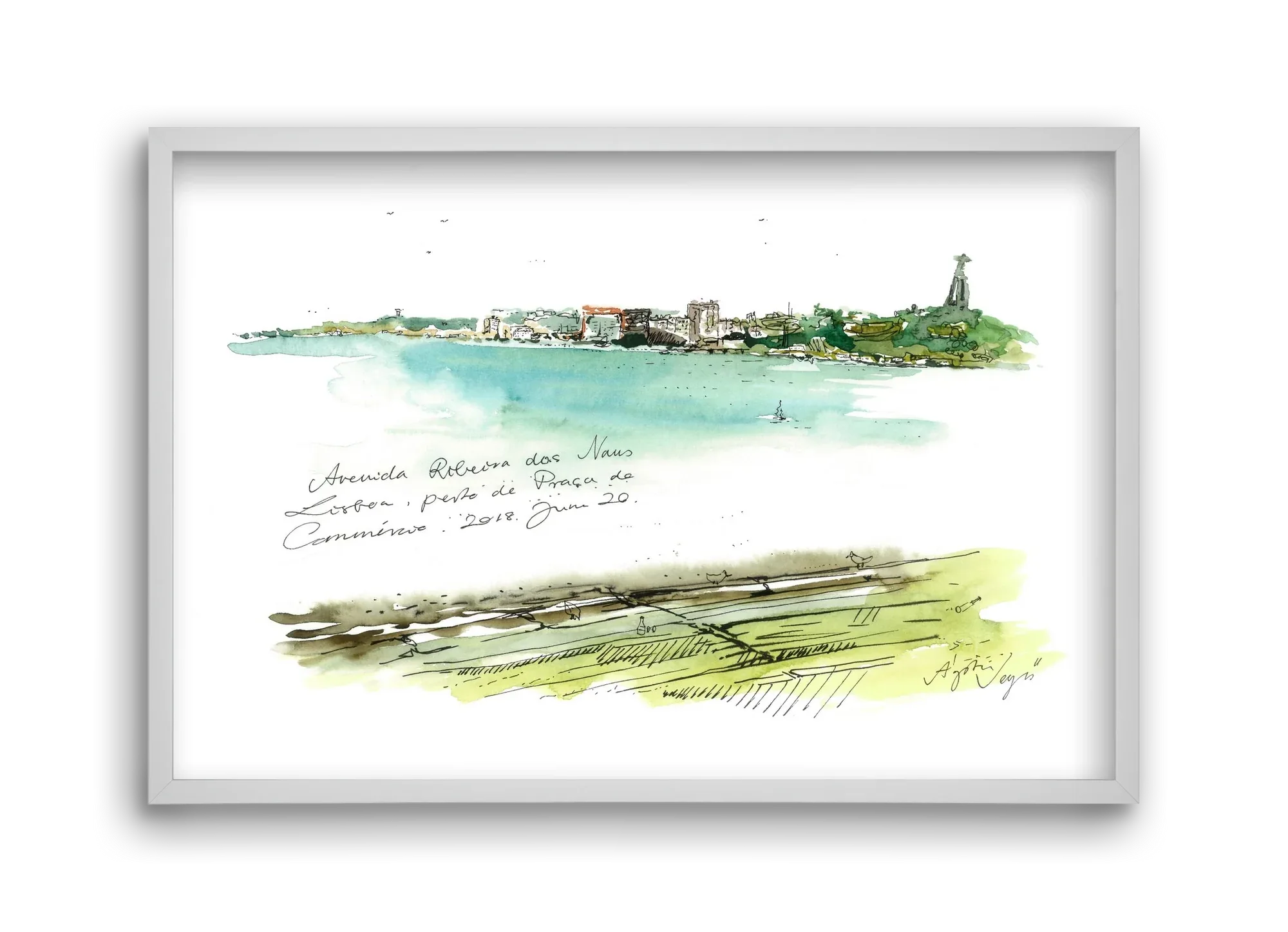 LISBON AQUARELLE NO.24 - artbridge
