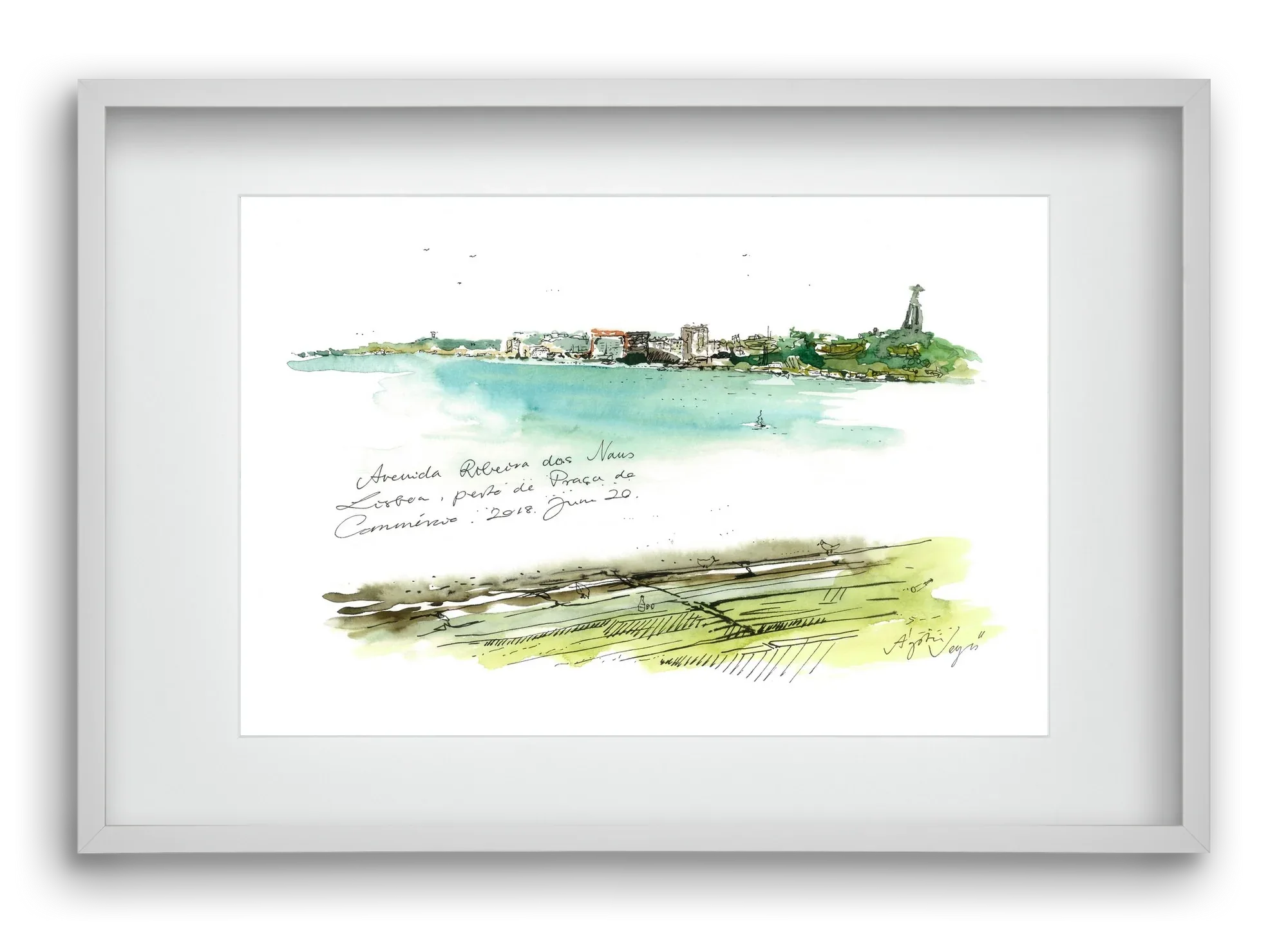 LISBON AQUARELLE NO.24 - artbridge