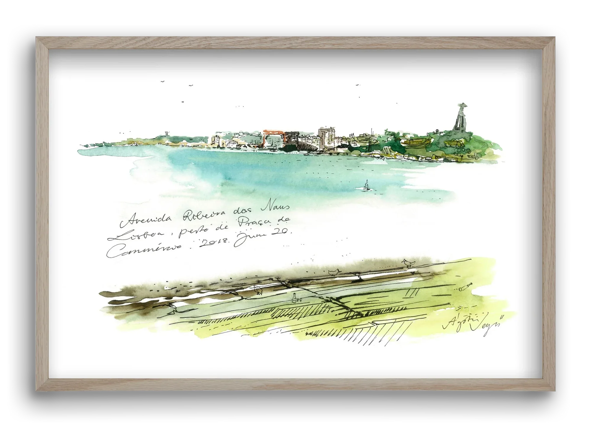 LISBON AQUARELLE NO.24 - artbridge