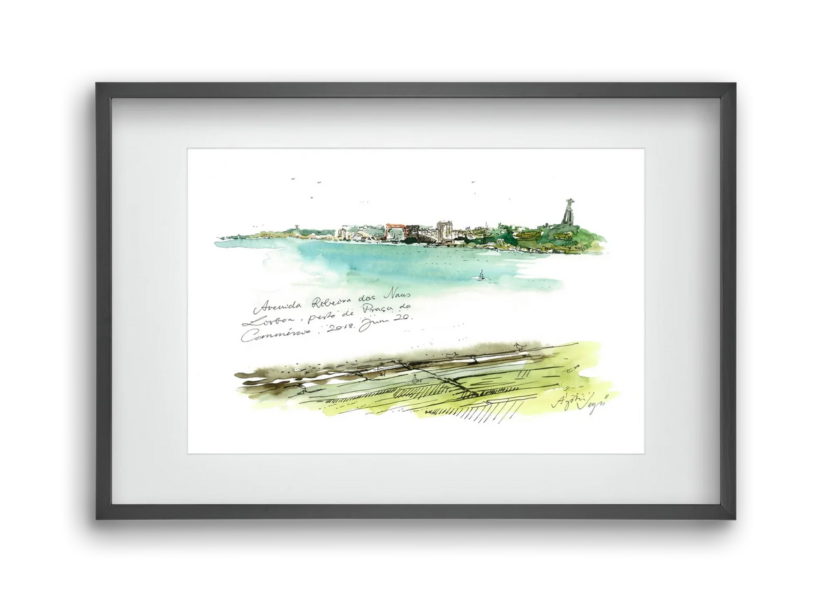 LISBON AQUARELLE NO.24 - artbridge